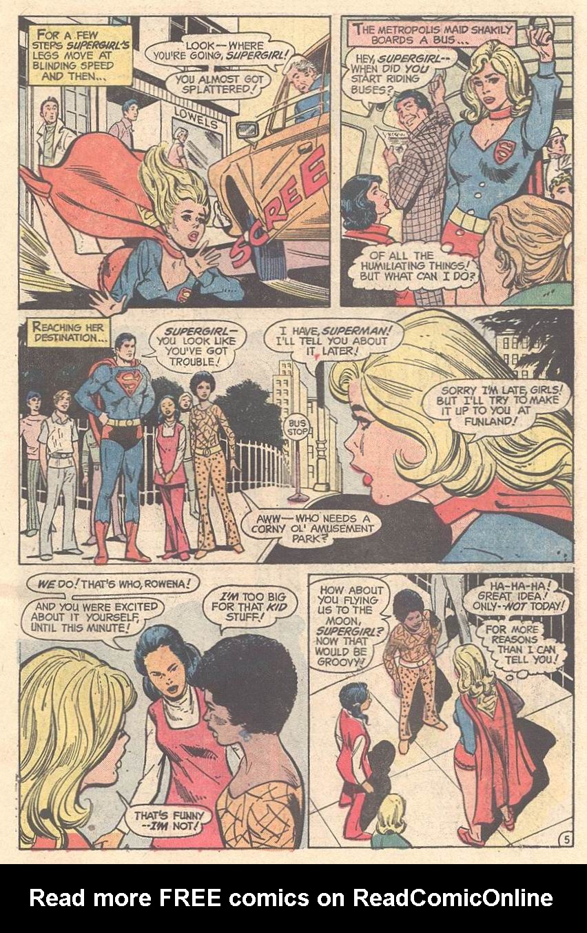 Read online Supergirl (1972) comic -  Issue #5 - 6