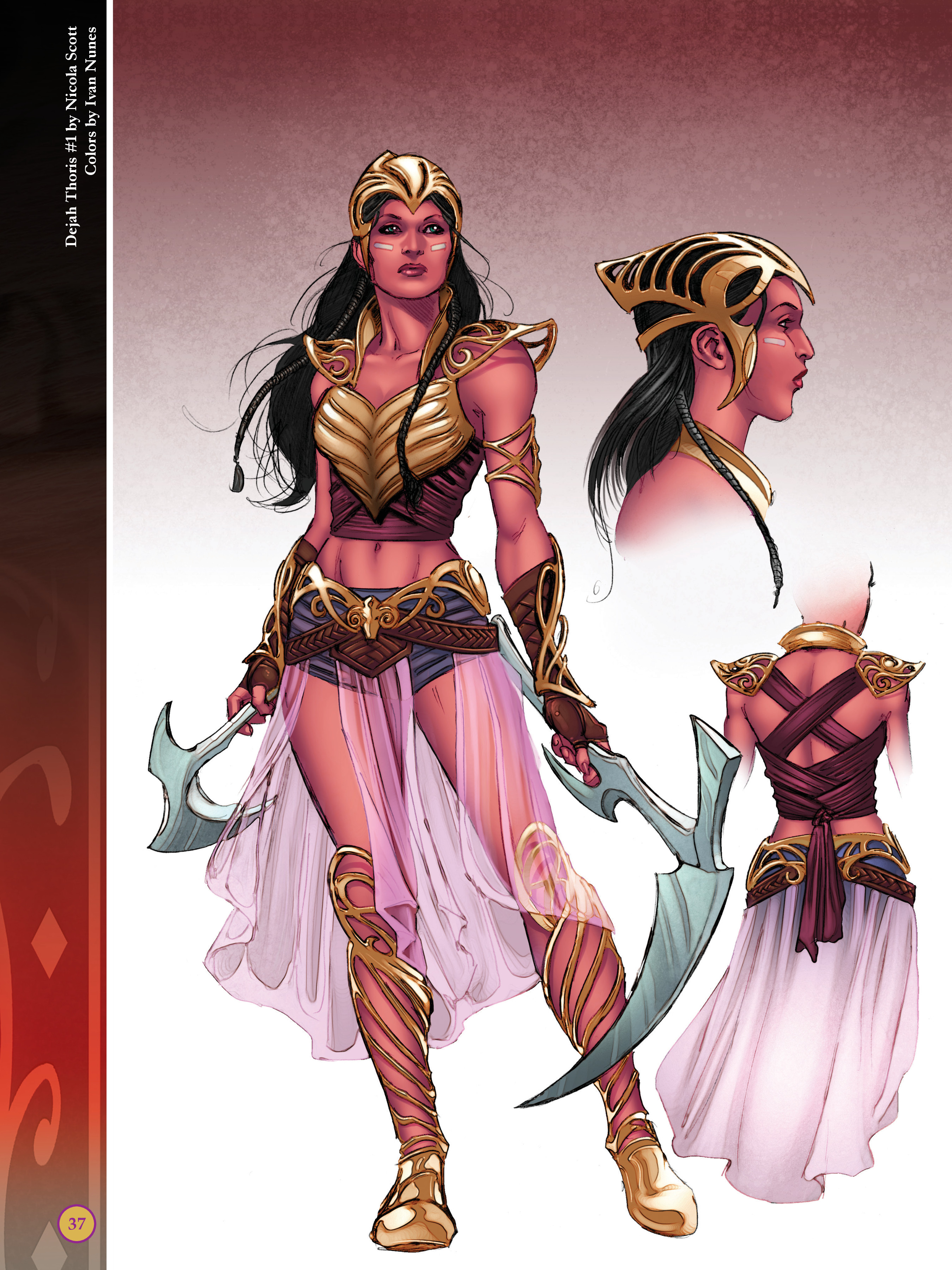 Read online The Art of Dejah Thoris and the Worlds of Mars comic -  Issue # TPB 2 (Part 1) - 36