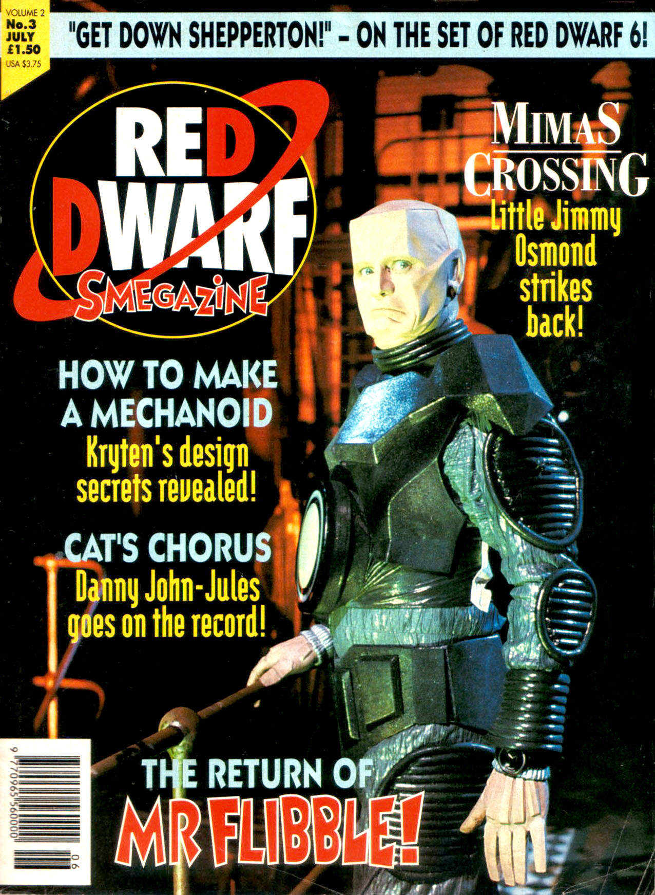 Read online Red Dwarf Smegazine (1993) comic -  Issue #3 - 1