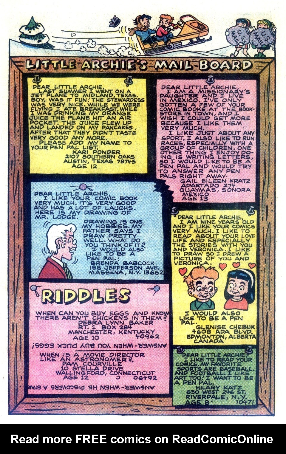 Read online The Adventures of Little Archie comic -  Issue #64 - 36