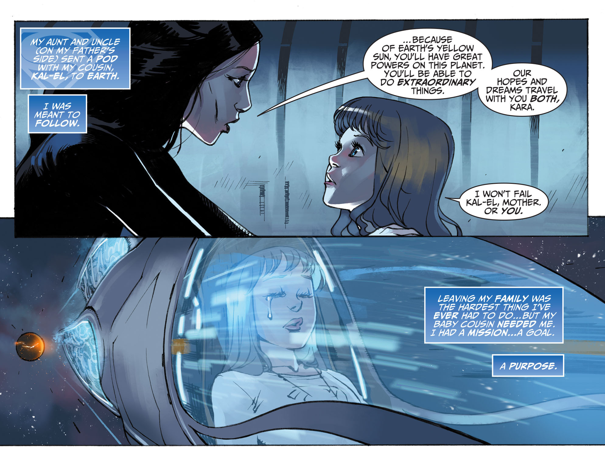 Read online Adventures of Supergirl comic -  Issue #1 - 8