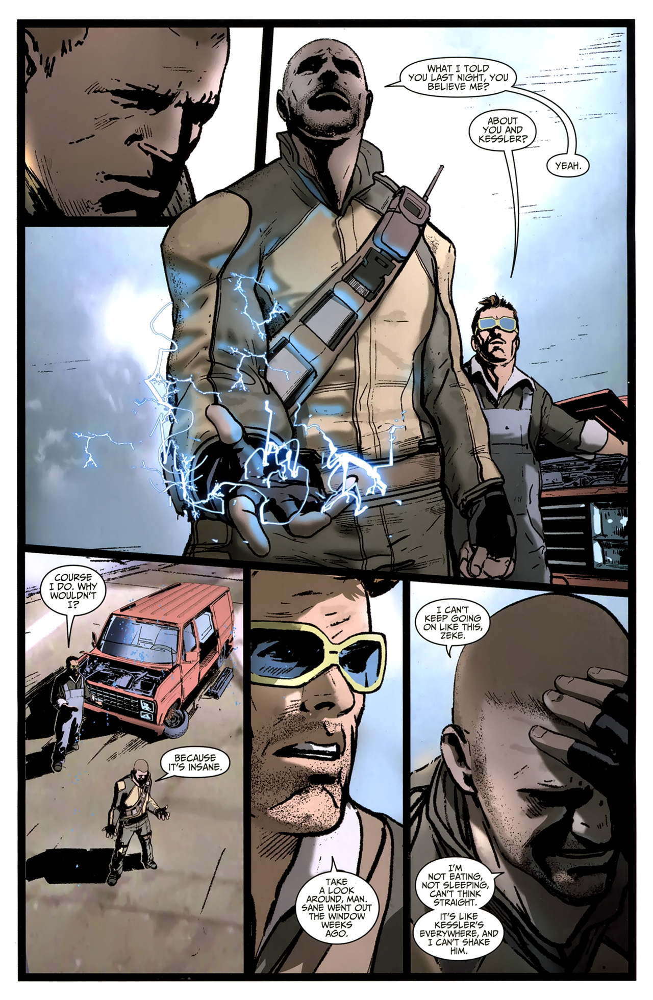Read online inFamous comic -  Issue #2 - 8