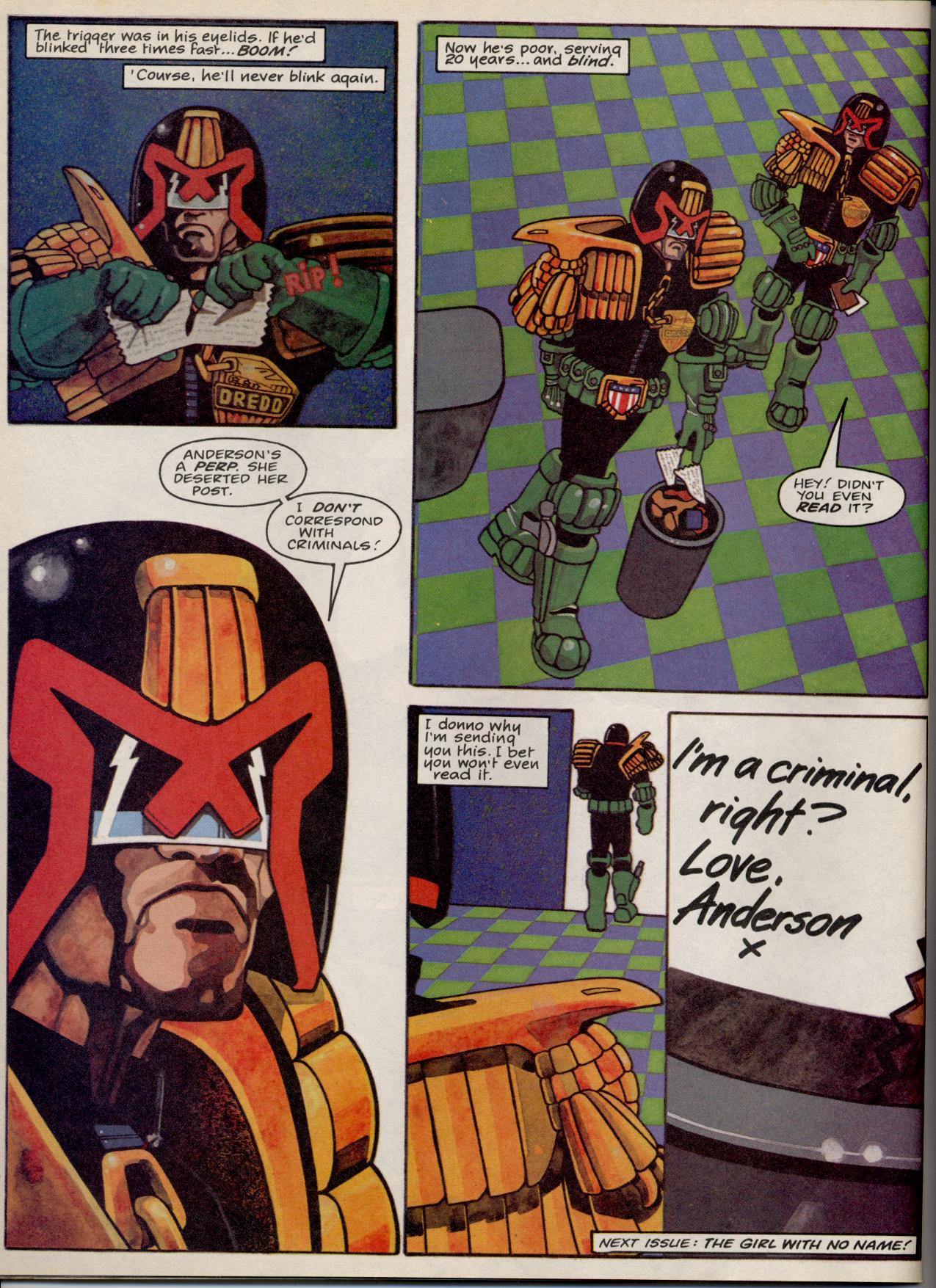 Read online Judge Dredd: The Megazine (vol. 2) comic -  Issue #50 - 50