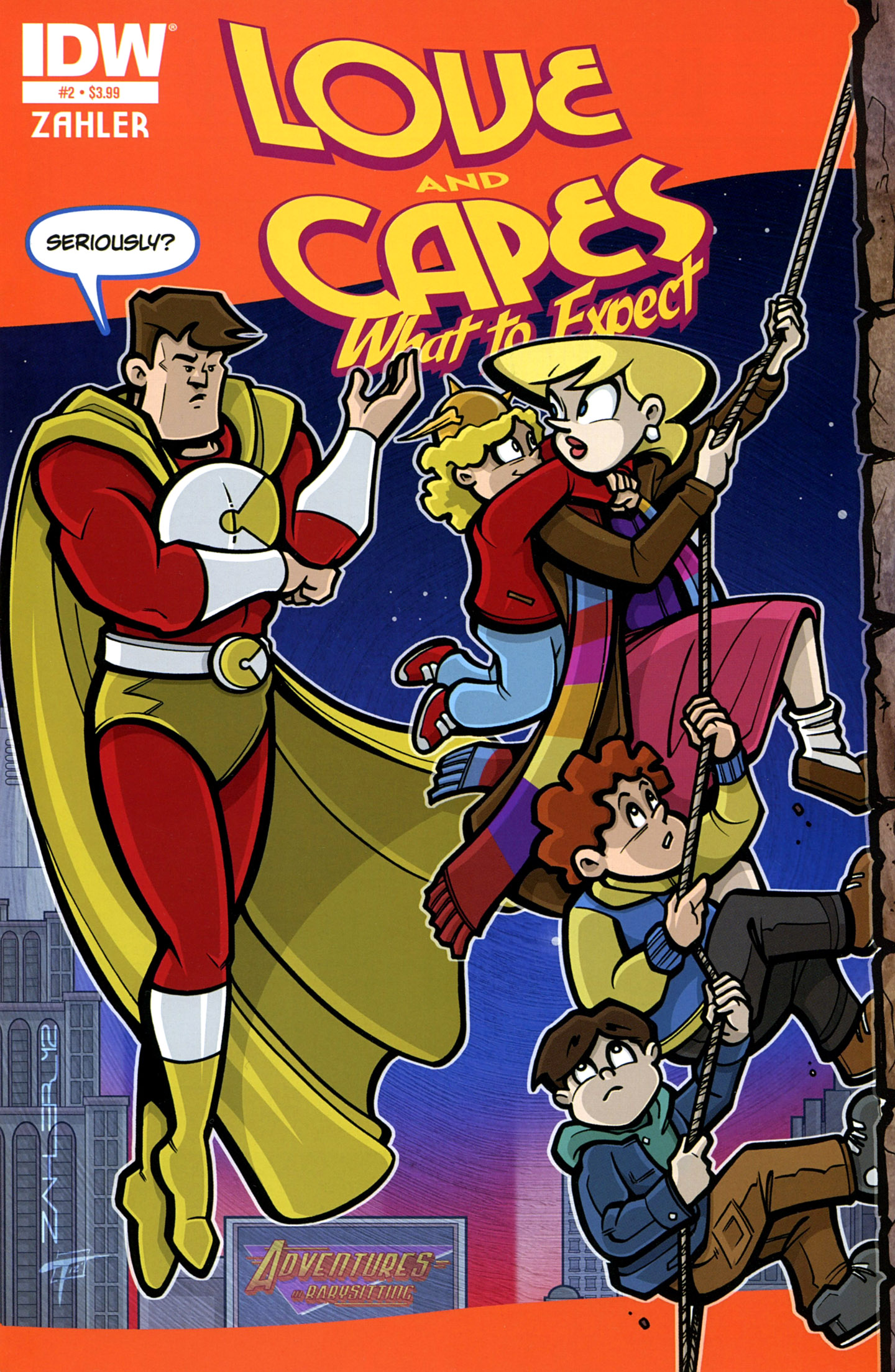 Read online Love and Capes: What to Expect comic -  Issue #2 - 1