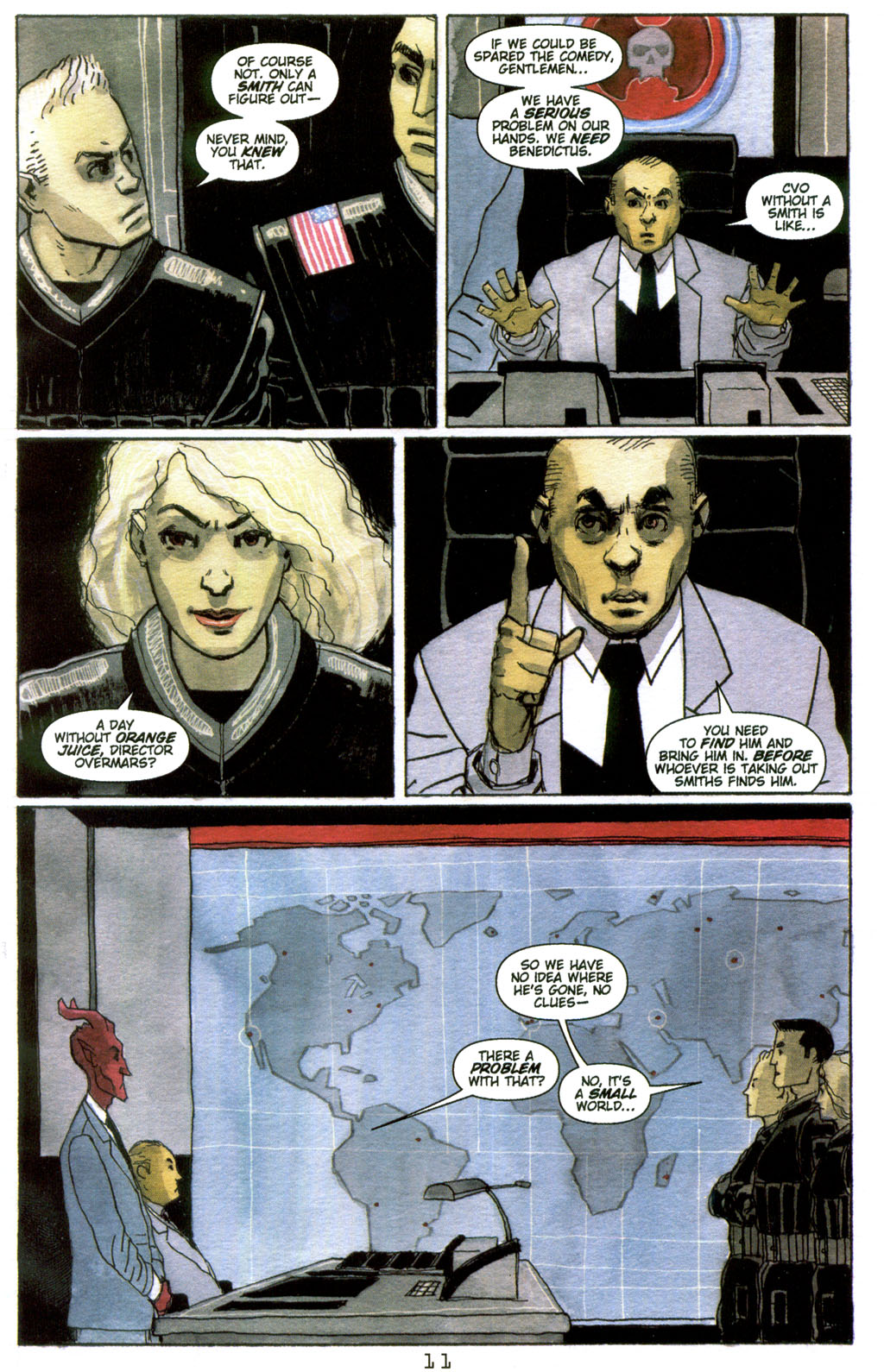 Read online CVO: Covert Vampiric Operations - Artifact comic -  Issue #1 - 13