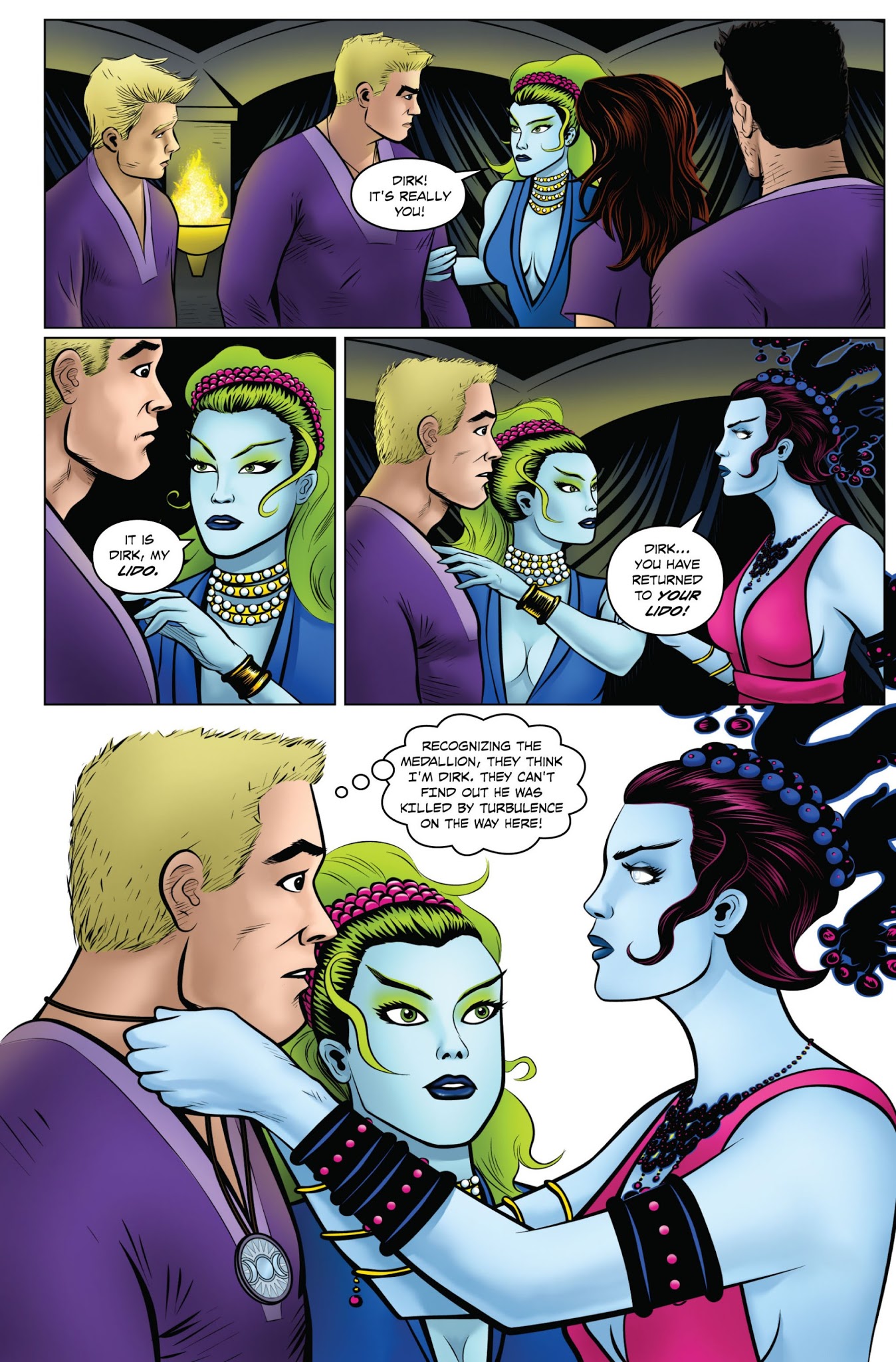 Read online Space Women Beyond the Stratosphere comic -  Issue # TPB - 41