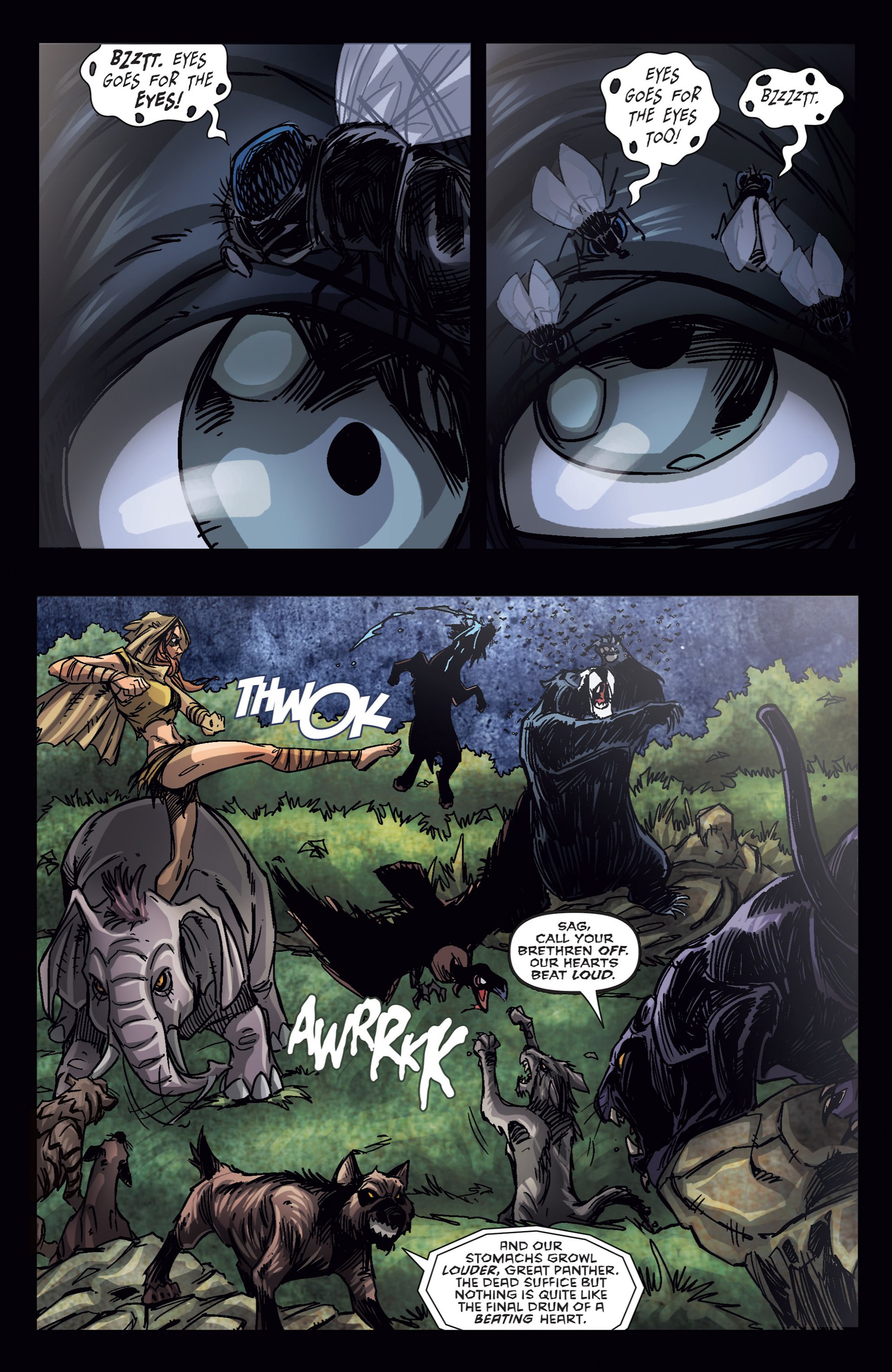 Read online Grimm Fairy Tales presents The Jungle Book: Last of the Species comic -  Issue #4 - 17