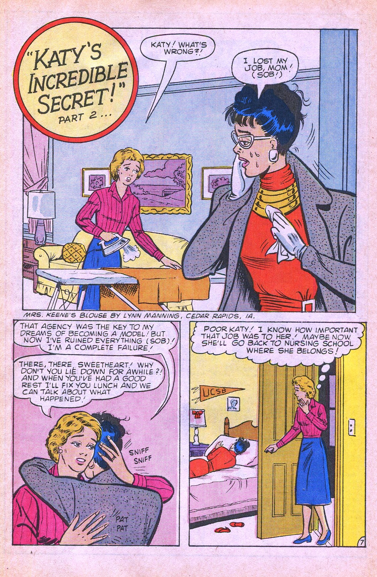 Read online Katy Keene (1983) comic -  Issue #20 - 10