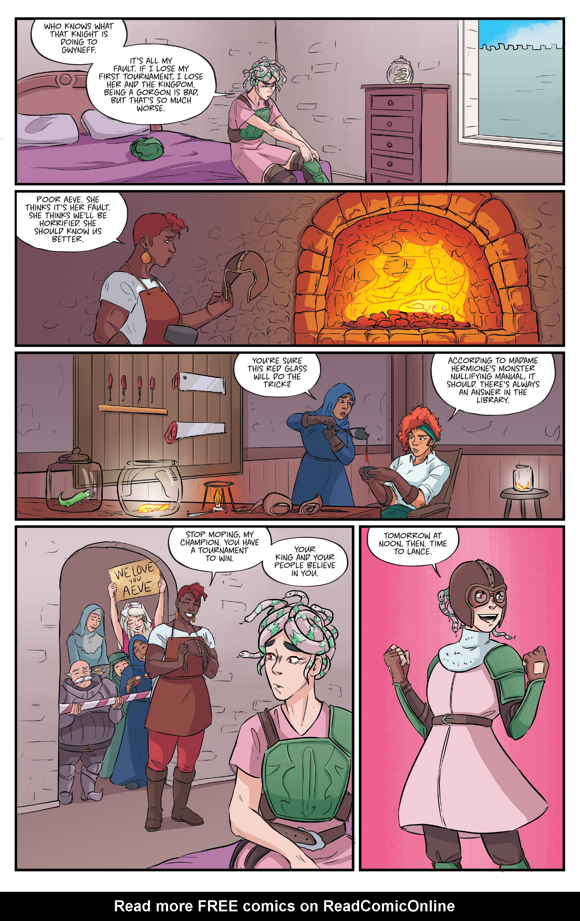 Read online Ladycastle comic -  Issue #4 - 10