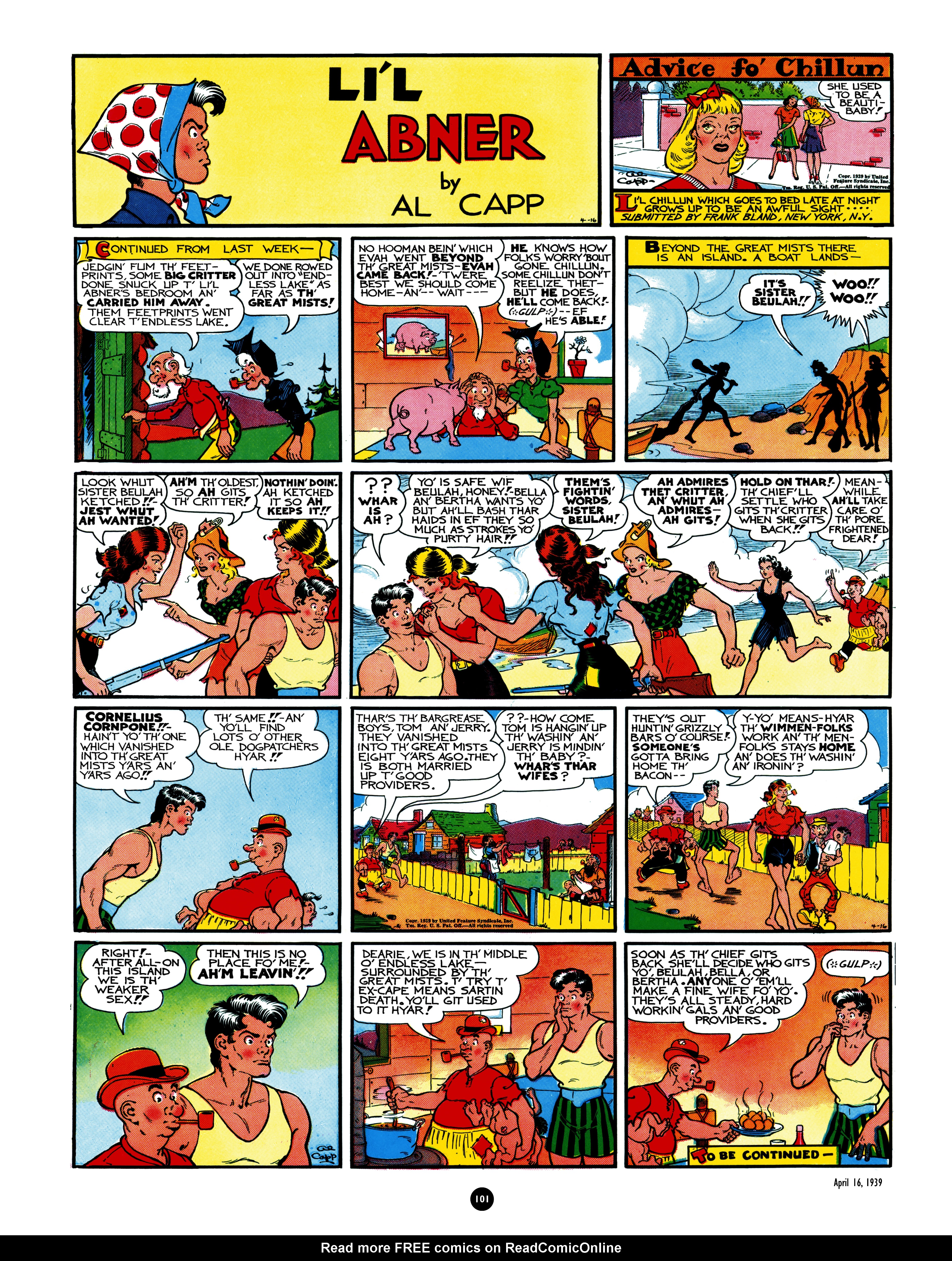 Read online Al Capp's Li'l Abner Complete Daily & Color Sunday Comics comic -  Issue # TPB 3 (Part 2) - 3