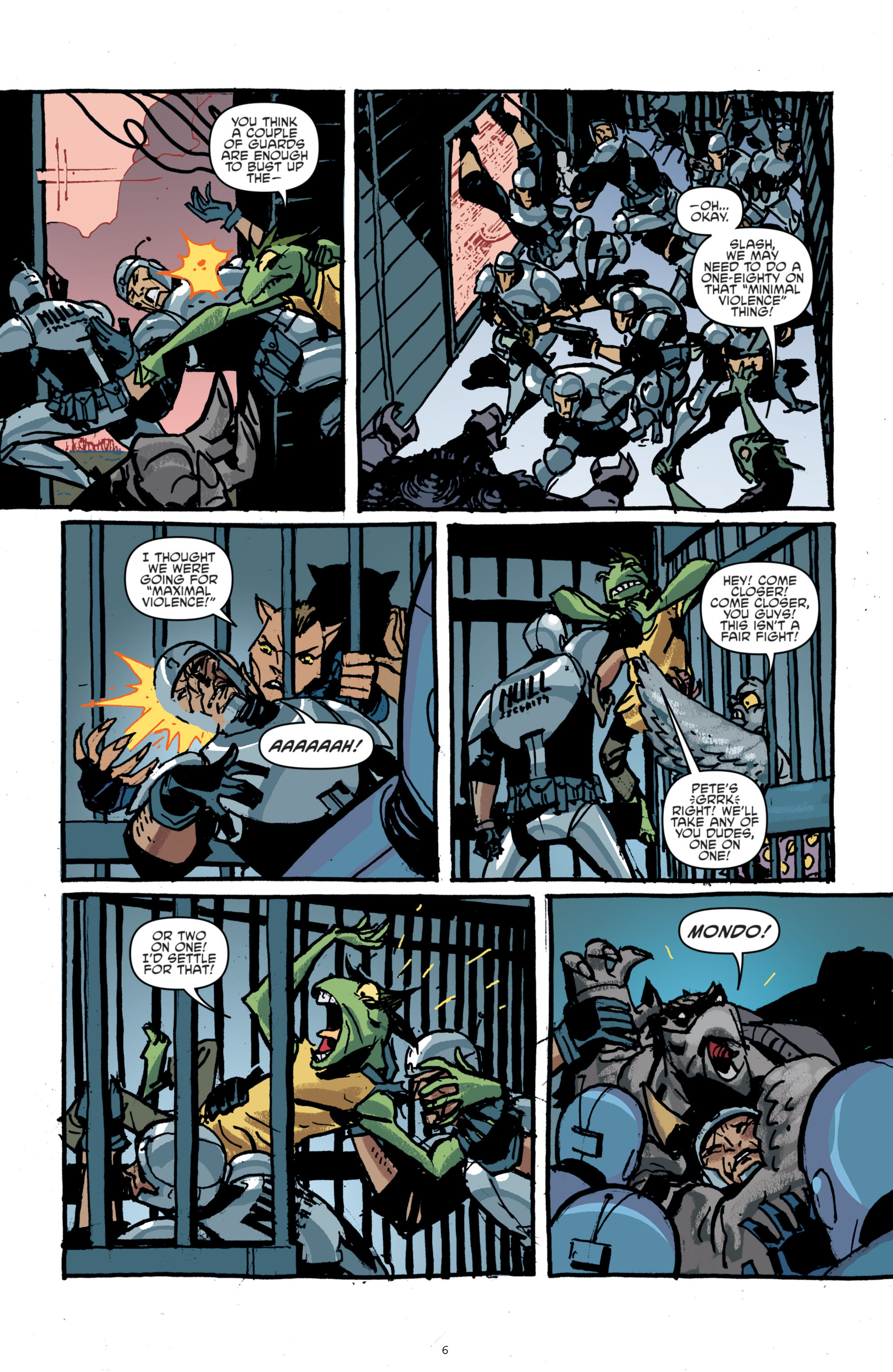 Read online Teenage Mutant Ninja Turtles: Mutanimals comic -  Issue #3 - 8