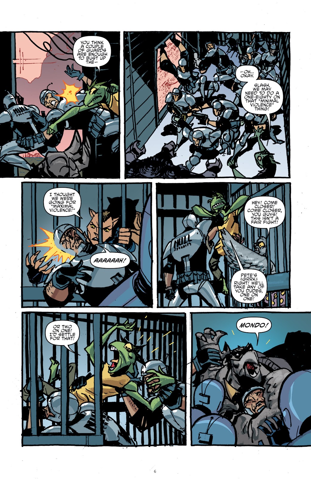 Teenage Mutant Ninja Turtles: Mutanimals issue 3 - Page 8