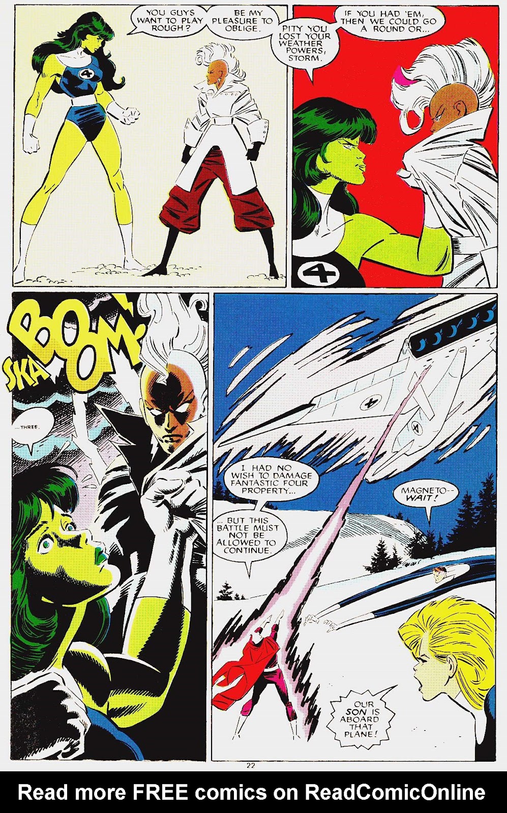 Fantastic Four vs. X-Men issue 4 - Page 23