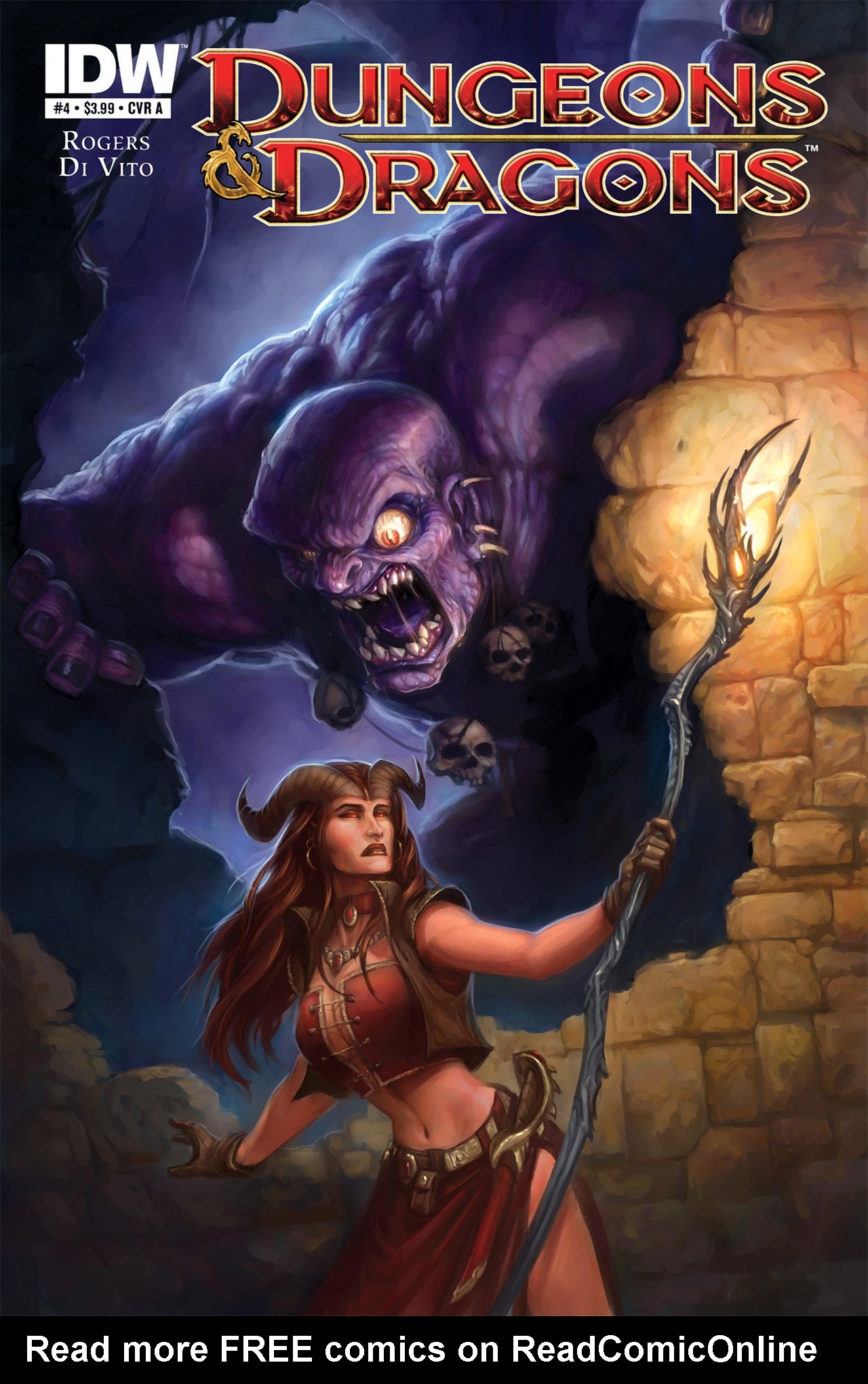 Read online Dungeons & Dragons (2010) comic -  Issue #4 - 1