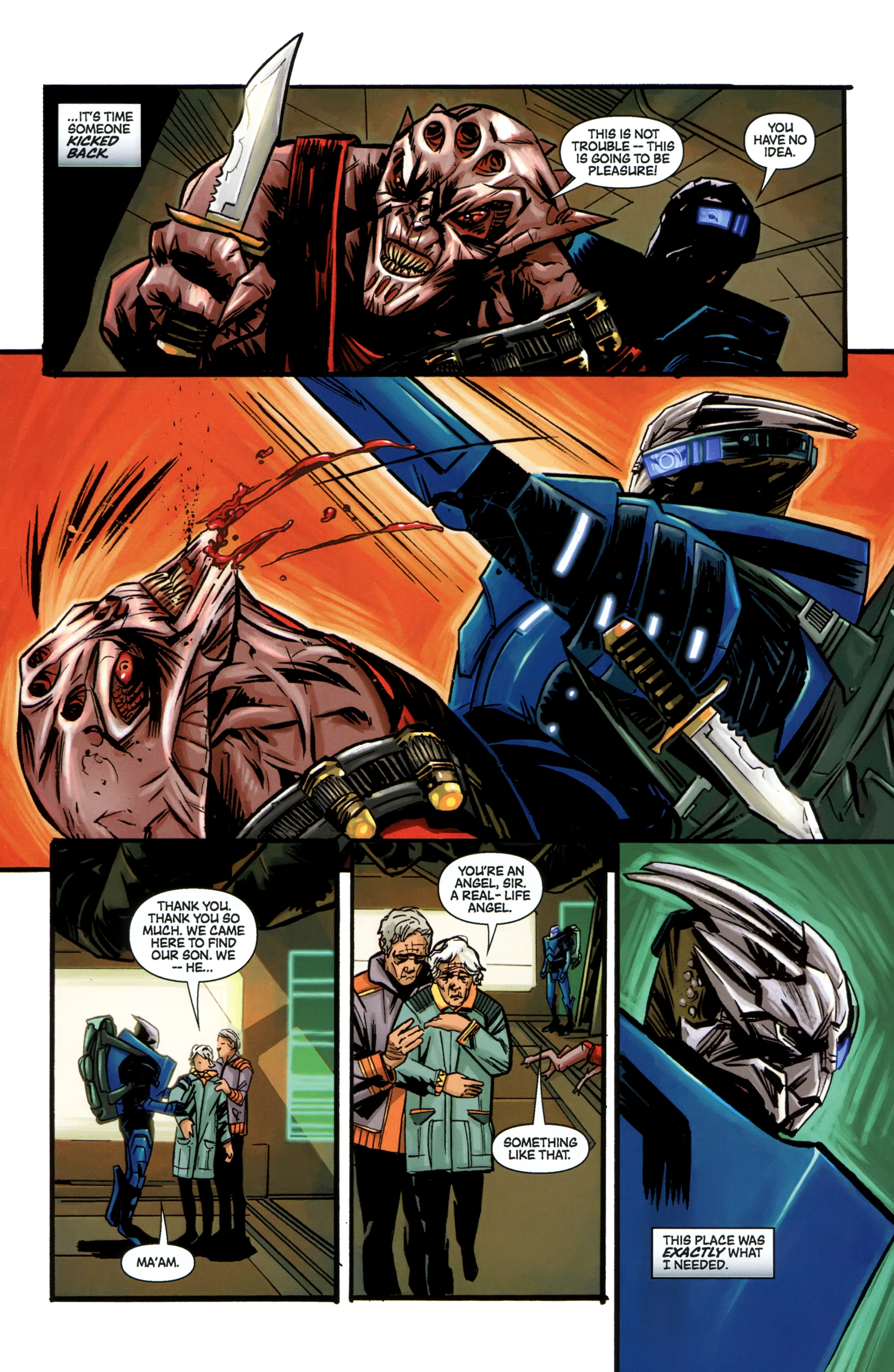 Read online Mass Effect: Homeworlds comic -  Issue #3 - 13