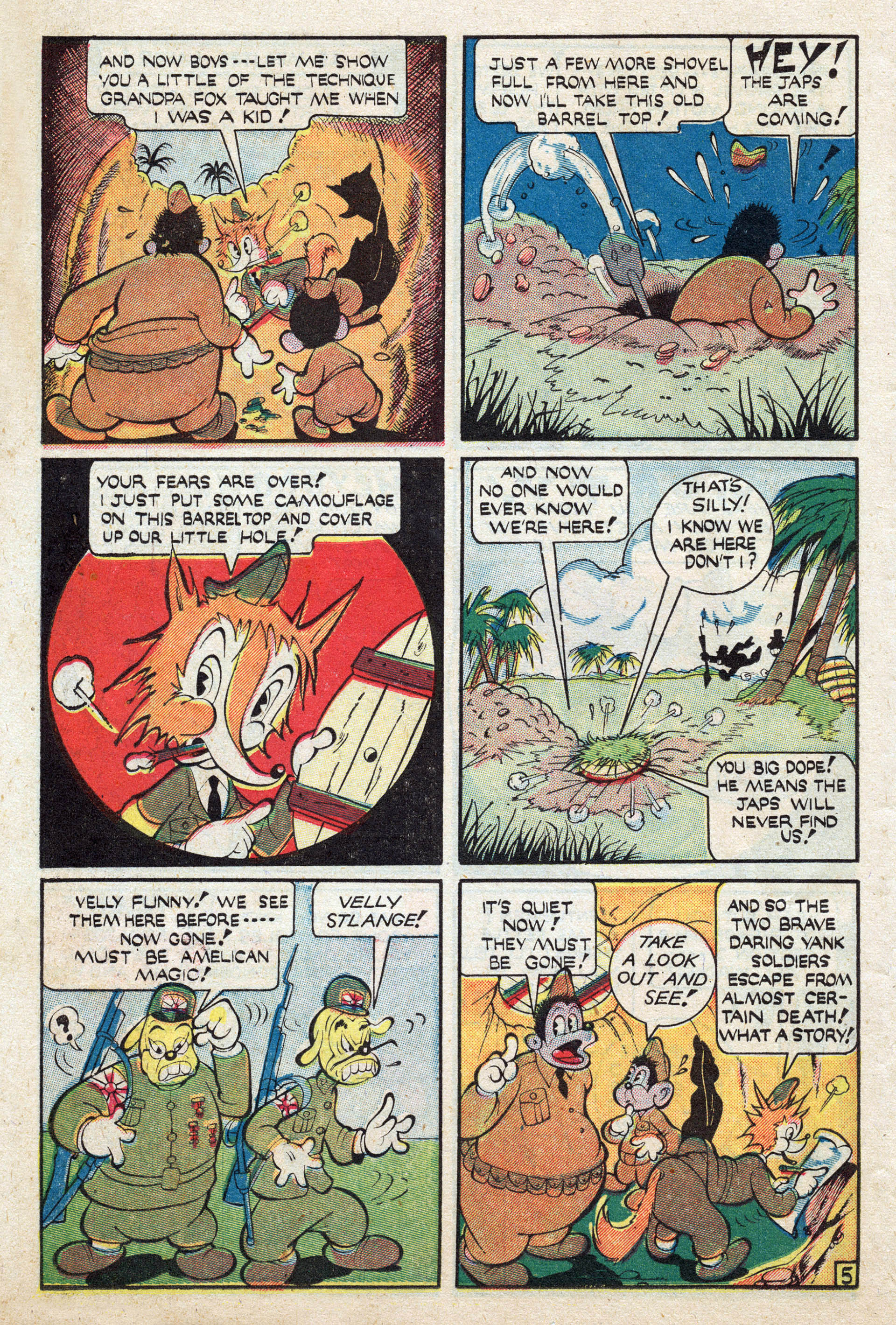 Read online Comedy Comics (1942) comic -  Issue #25 - 38
