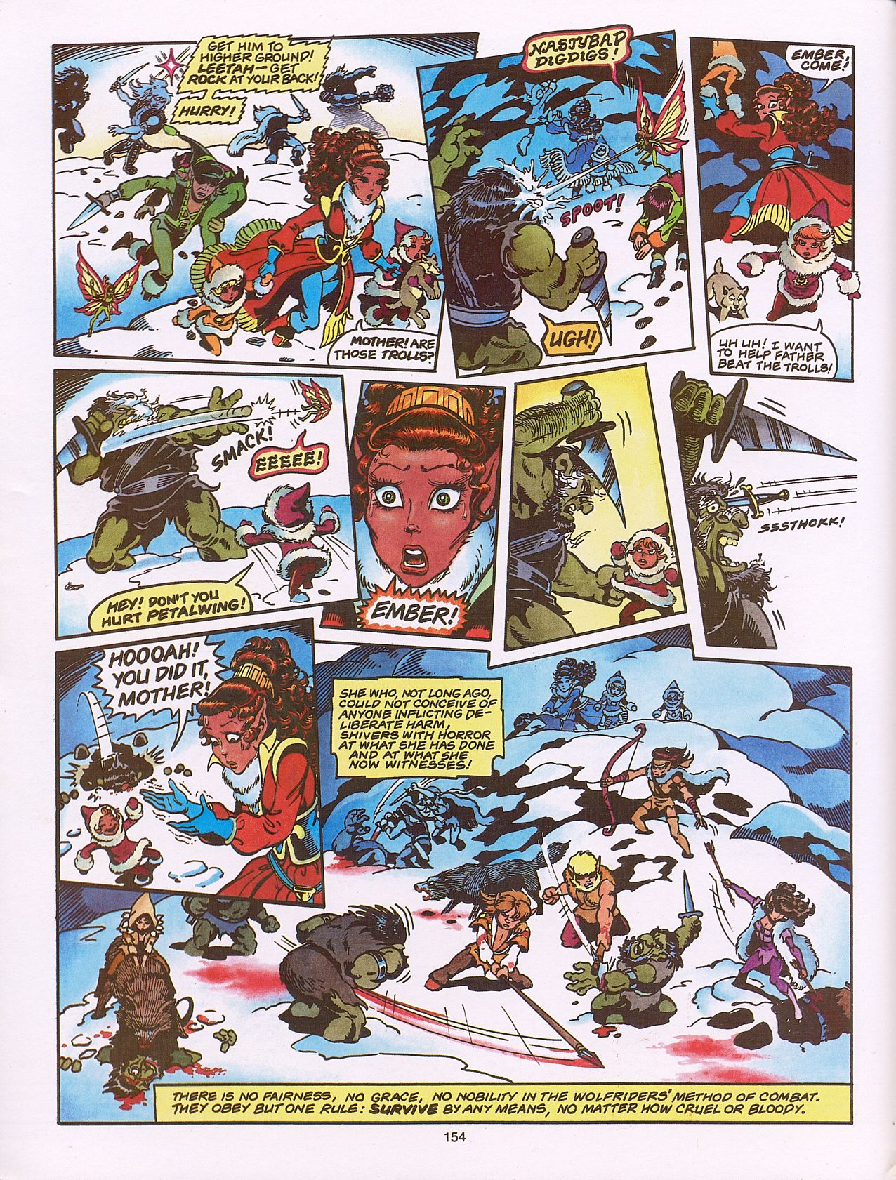 Read online ElfQuest (Starblaze Edition) comic -  Issue # TPB 3 - 153