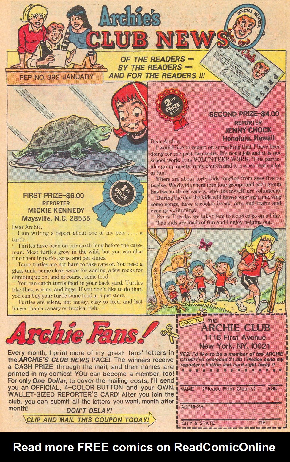 Read online Pep Comics comic -  Issue #392 - 23