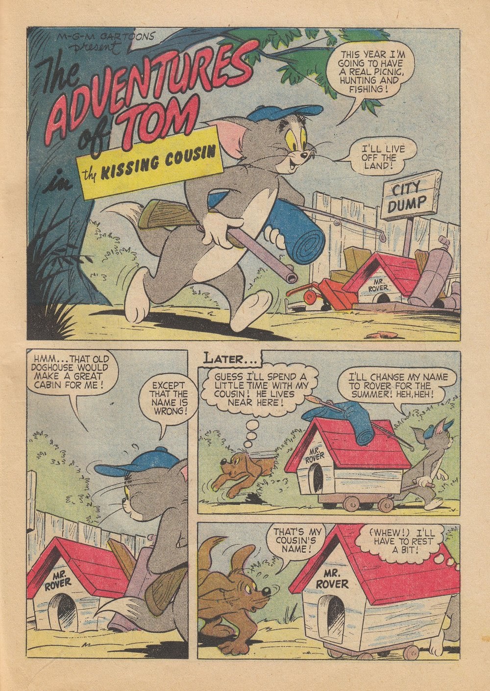 Read online Tom & Jerry Picnic Time comic -  Issue # TPB - 92