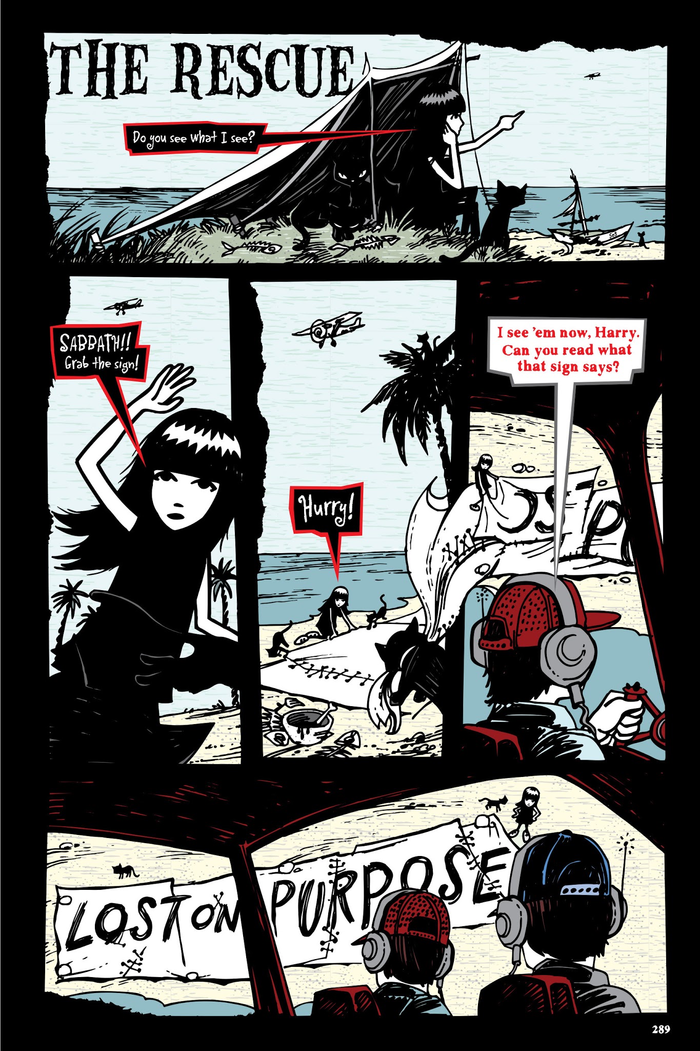 Read online The Complete Emily The Strange: All Things Strange comic -  Issue # TPB - 275