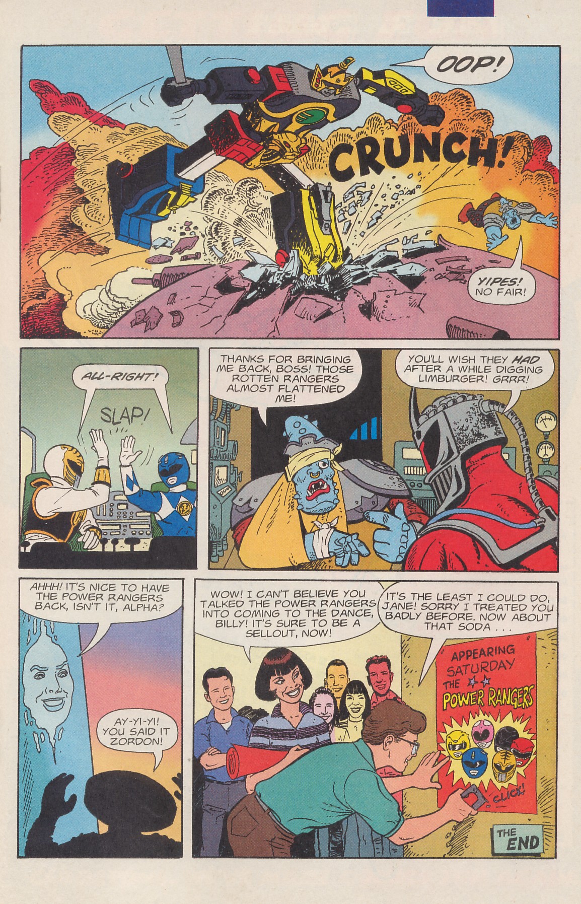 Read online Saban's Mighty Morphin Power Rangers (1995) comic -  Issue #3 - 19