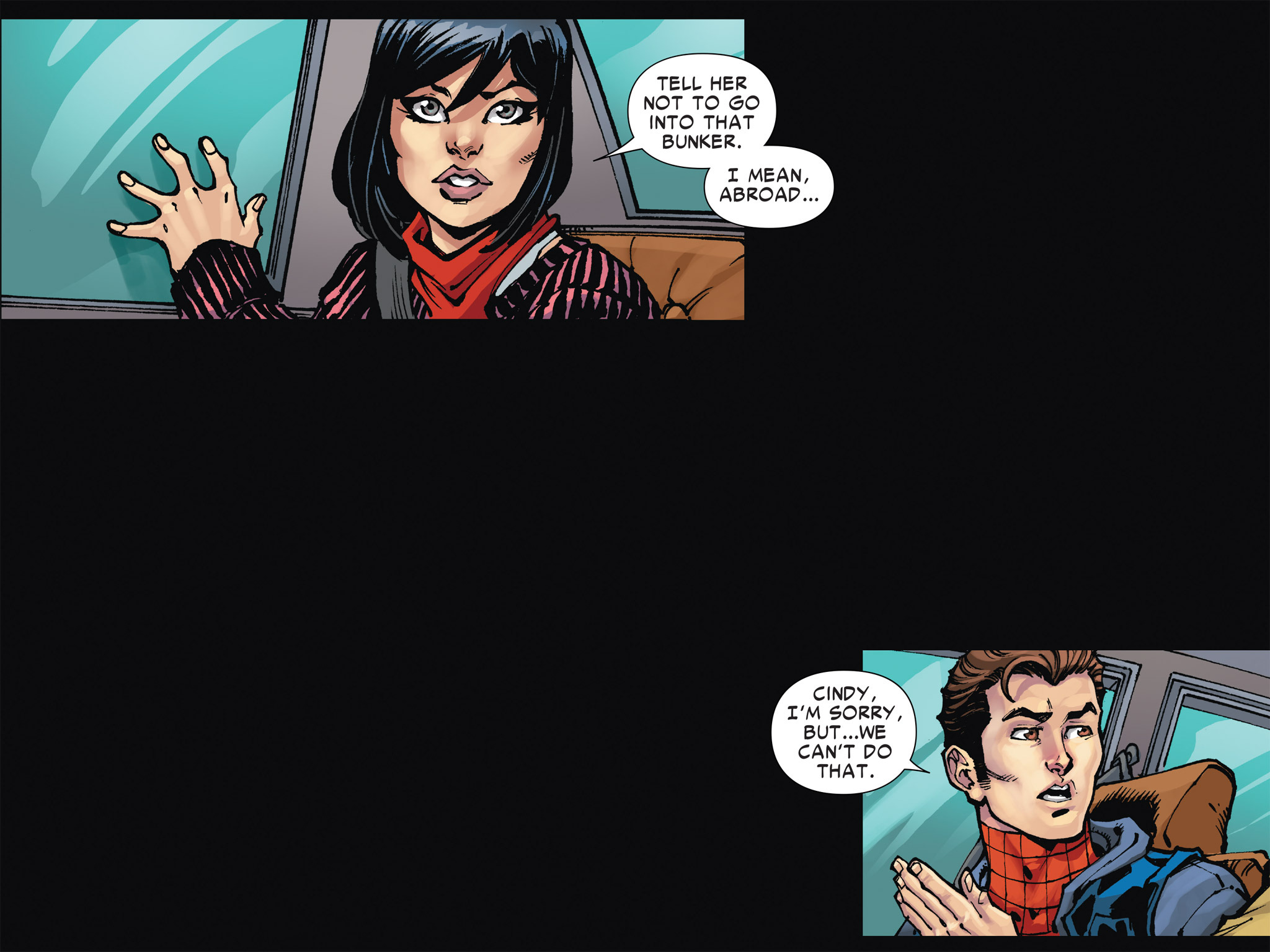 Read online The Amazing Spider-Man & Silk: The Spider(fly) Effect (Infinite Comics) comic -  Issue #4 - 29