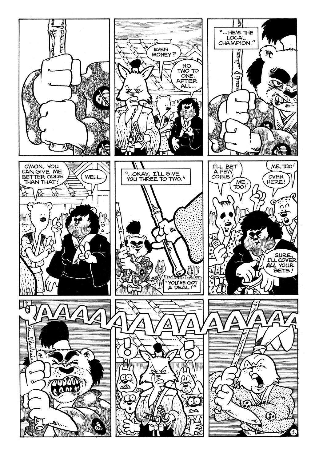 Read online Usagi Yojimbo (1987) comic -  Issue #26 - 3