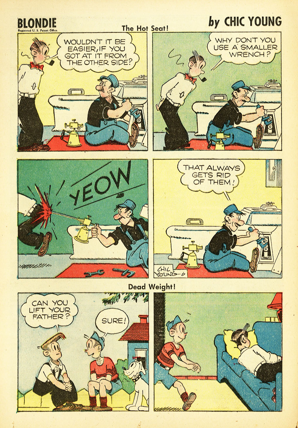 Read online Blondie Comics (1947) comic -  Issue #8 - 23
