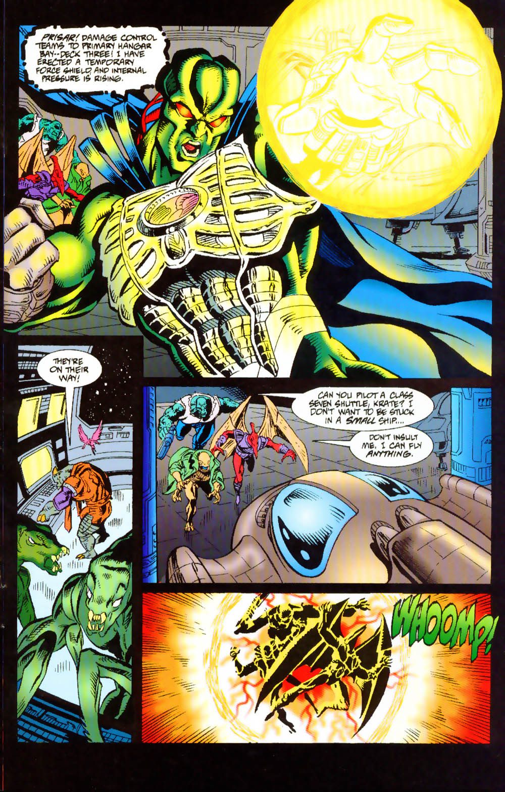Read online Leonard Nimoy's Primortals (1995) comic -  Issue #4 - 6