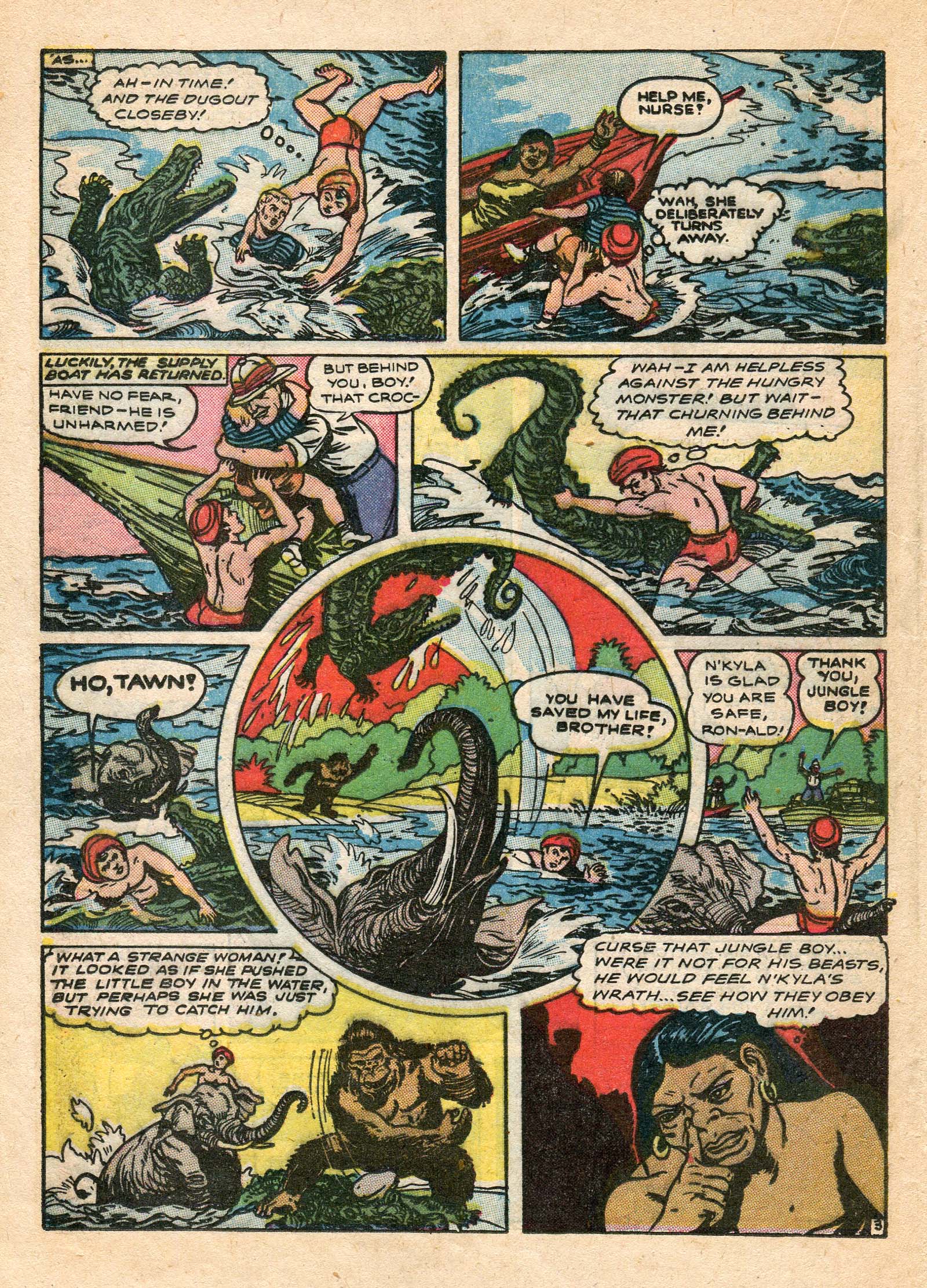 Read online Wambi Jungle Boy comic -  Issue #7 - 32