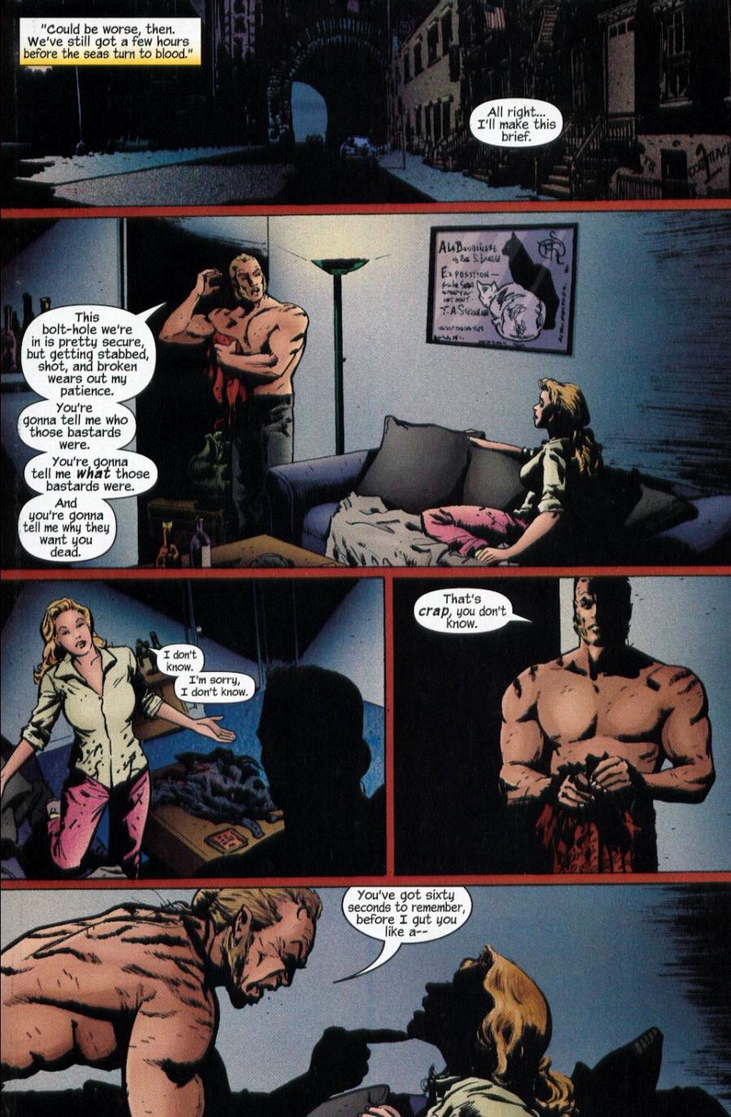 Read online Sabretooth: Mary Shelley Overdrive comic -  Issue #1 - 14