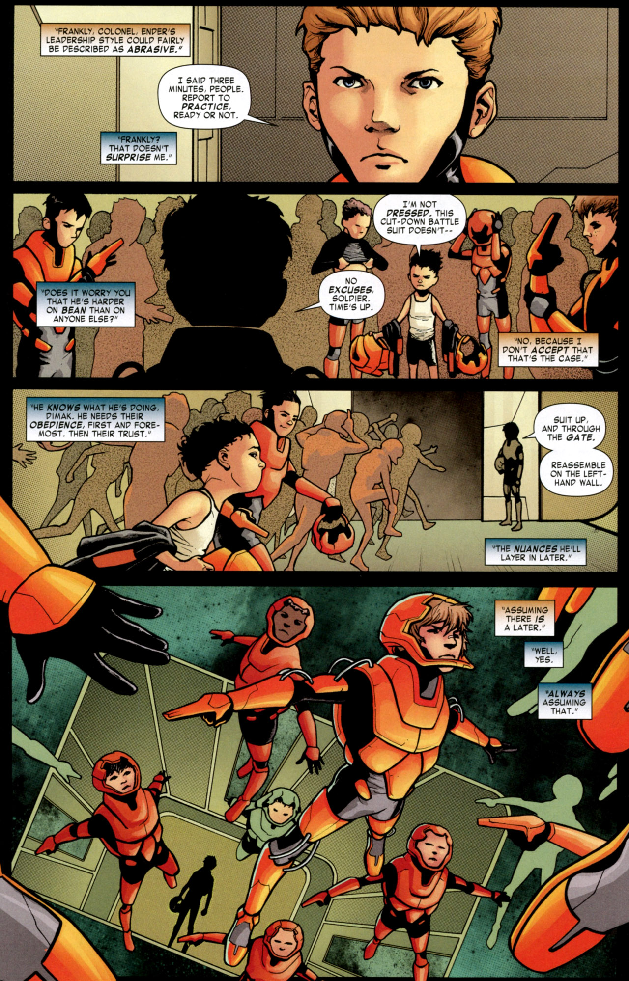 Read online Ender's Shadow: Command School comic -  Issue #1 - 4