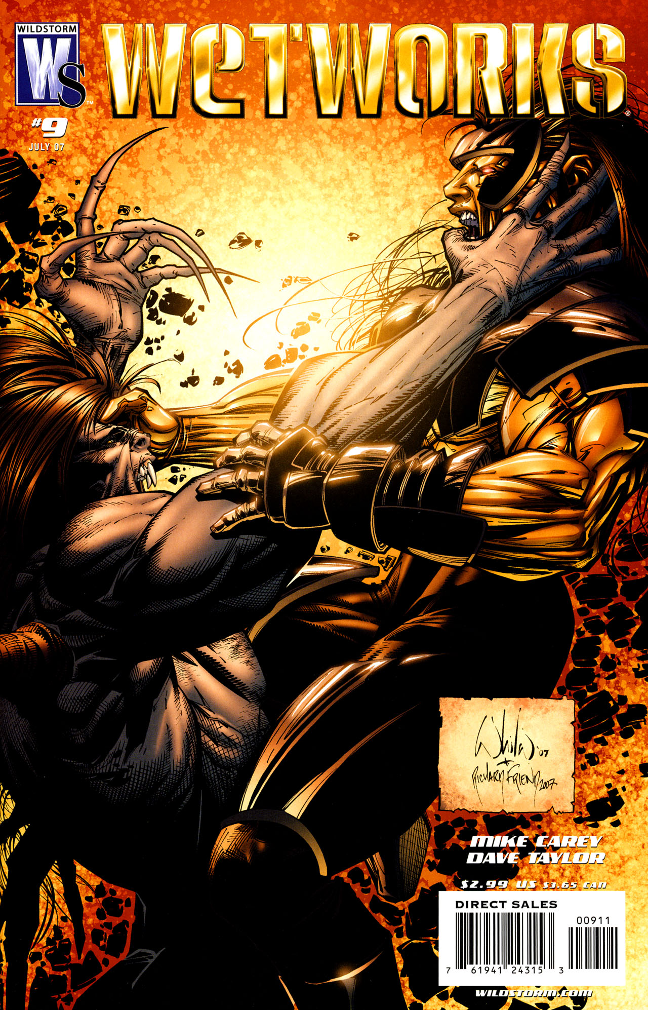 Read online Wetworks (2006) comic -  Issue #9 - 1