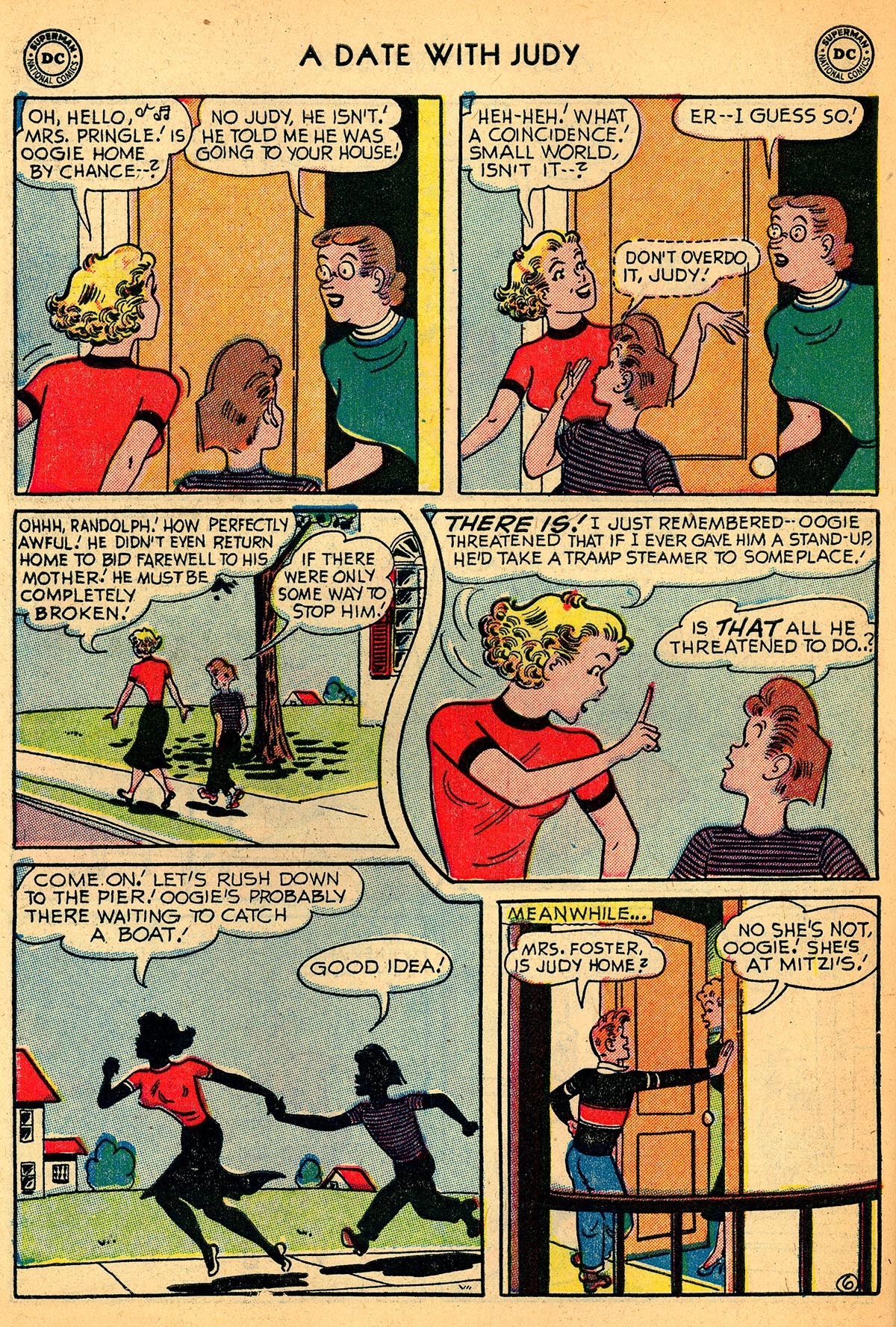 Read online A Date with Judy comic -  Issue #30 - 8