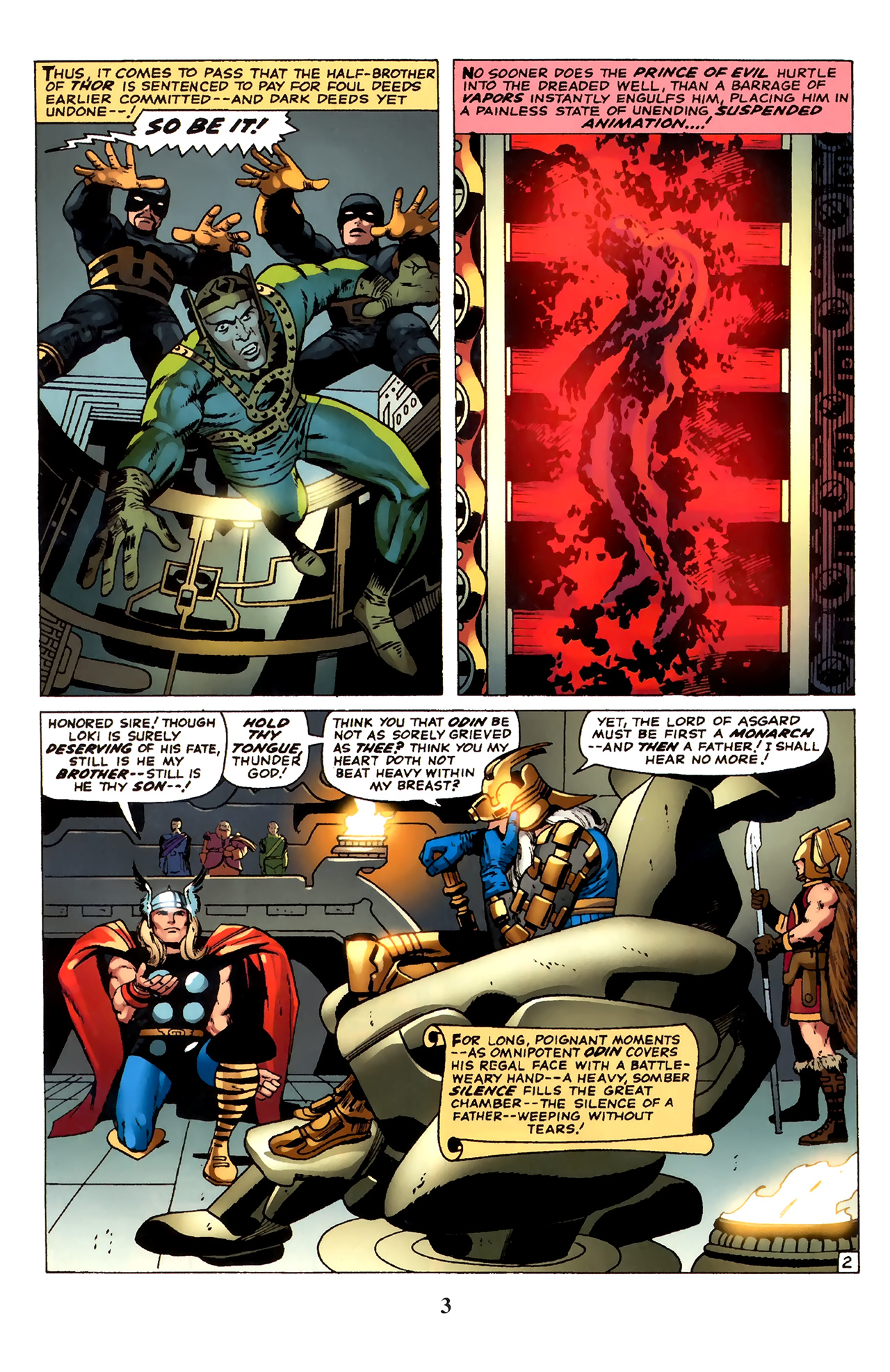 Read online Thor: Tales of Asgard by Stan Lee & Jack Kirby comic -  Issue #5 - 5