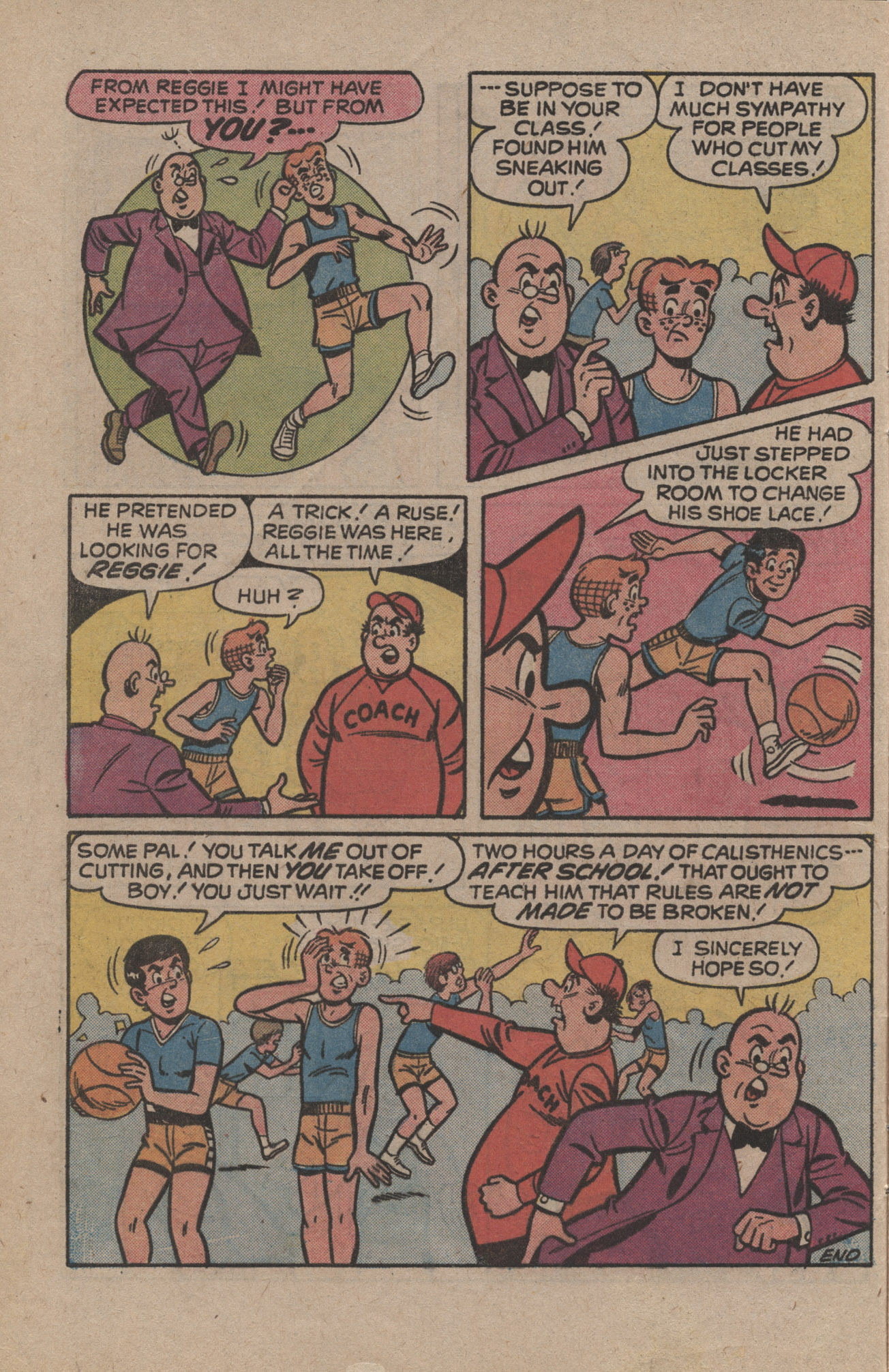 Read online Reggie and Me (1966) comic -  Issue #85 - 8