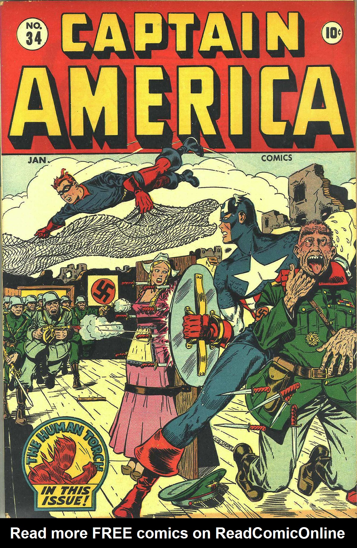 Captain America Comics 34 Page 0