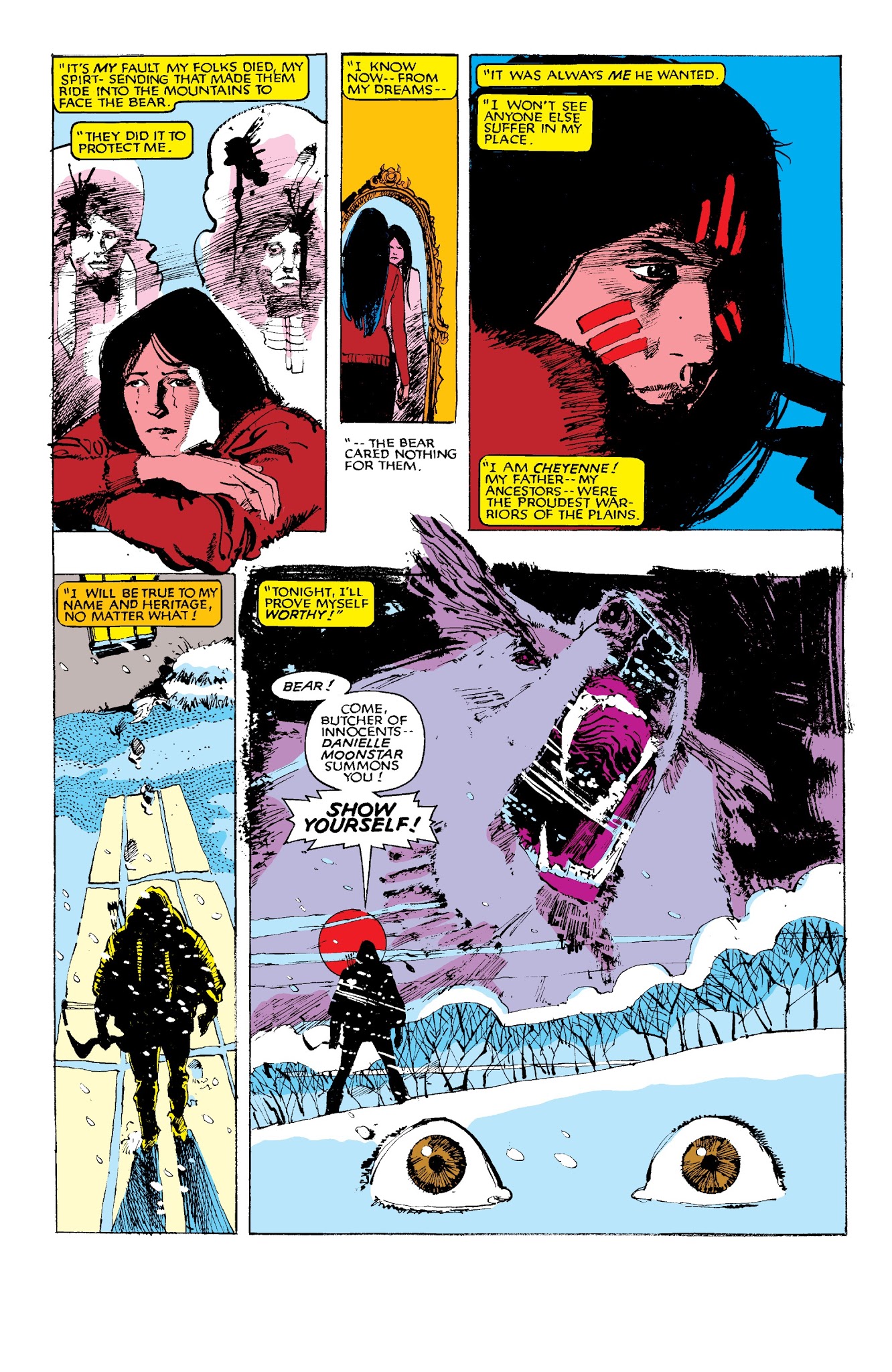 Read online The New Mutants: Demon Bear comic -  Issue # TPB - 28