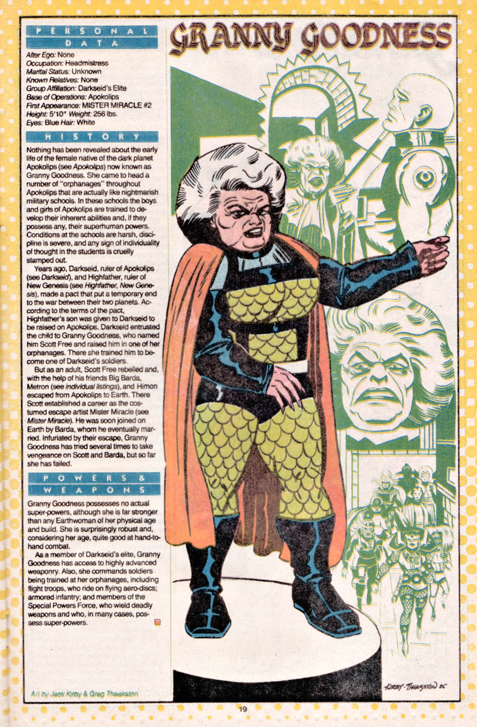 Read online Who's Who: The Definitive Directory of the DC Universe comic -  Issue #9 - 19