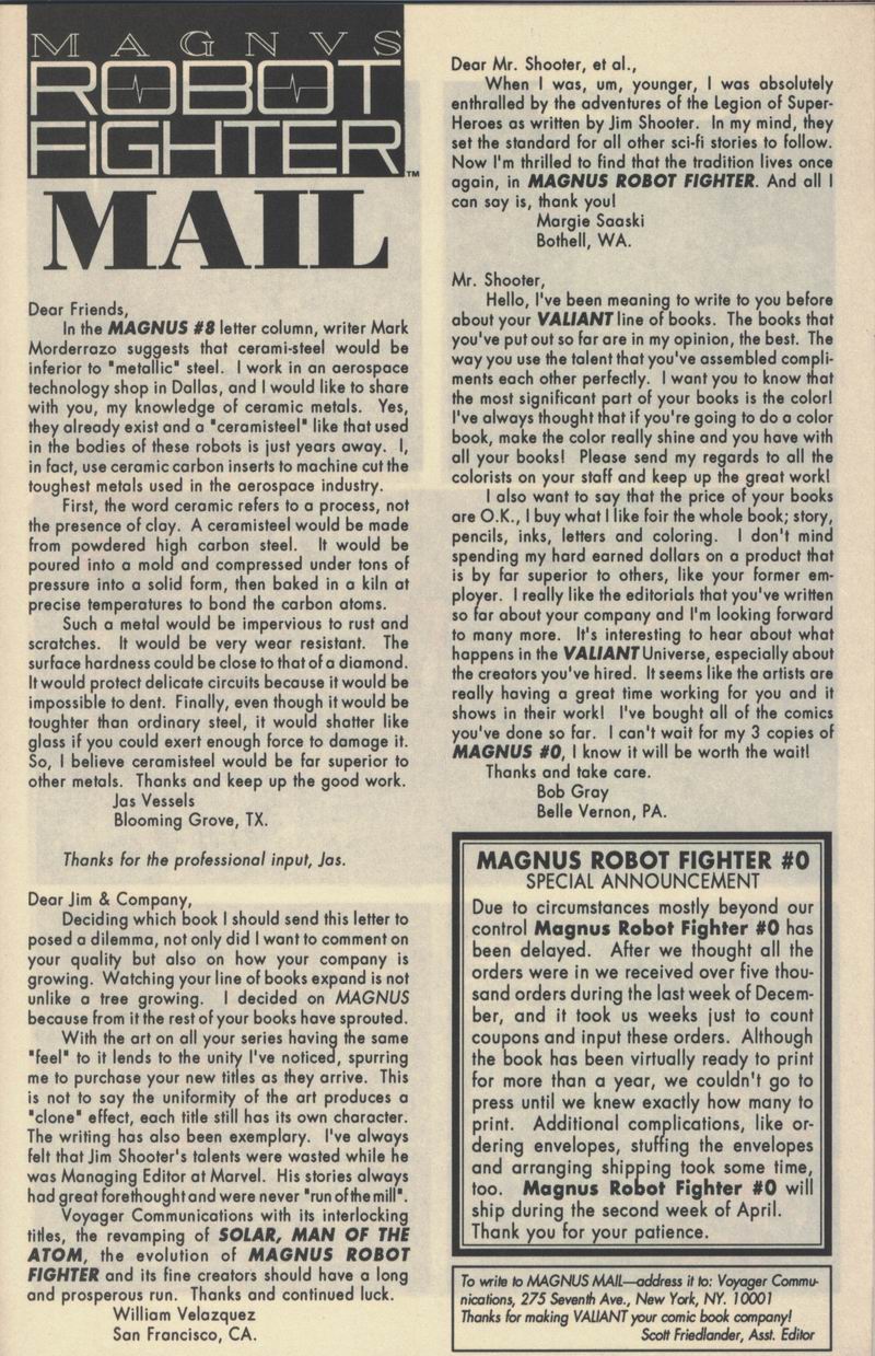 Read online Magnus Robot Fighter (1991) comic -  Issue #13 - 23