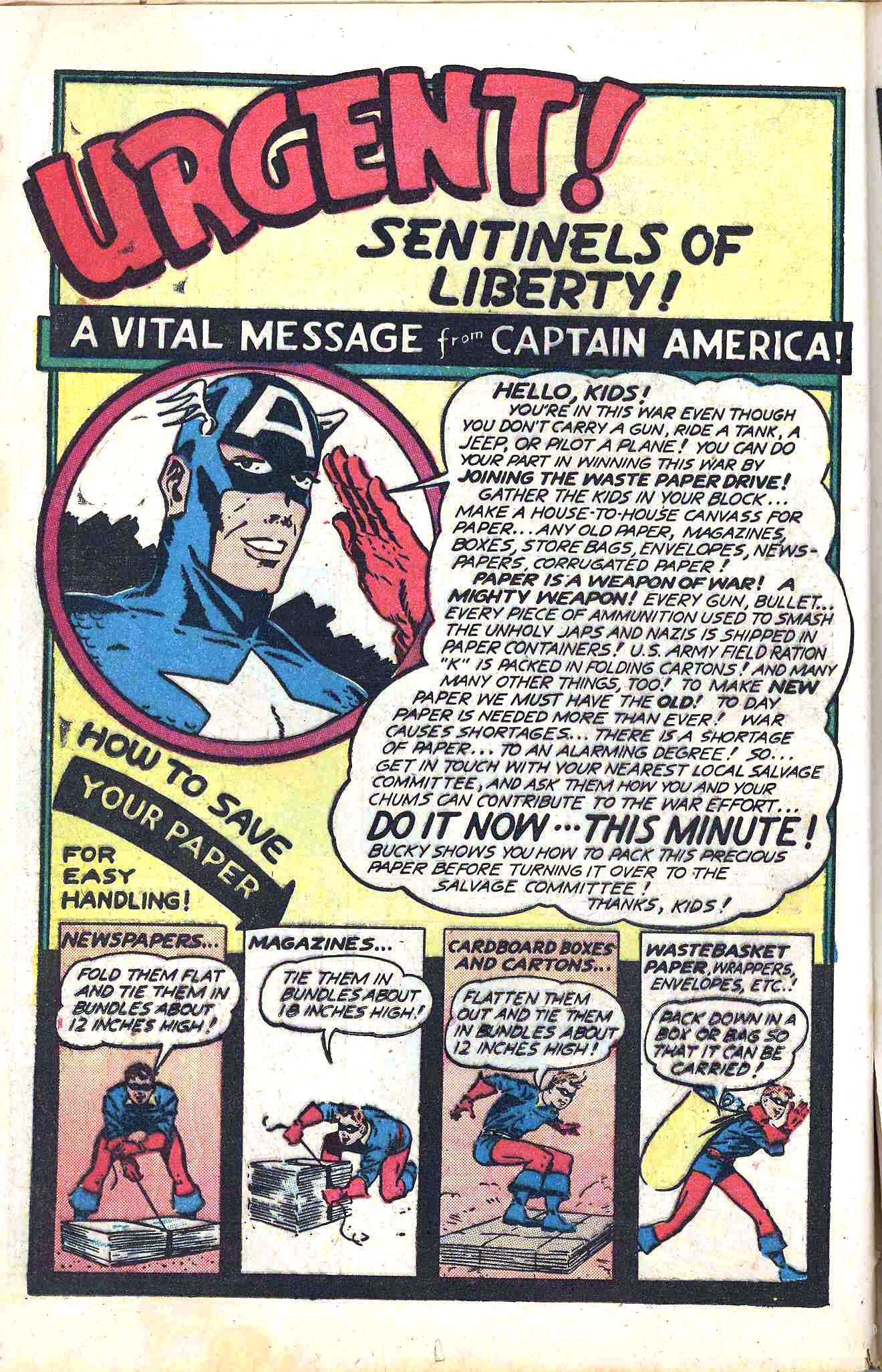 Read online Captain America Comics comic -  Issue #40 - 23