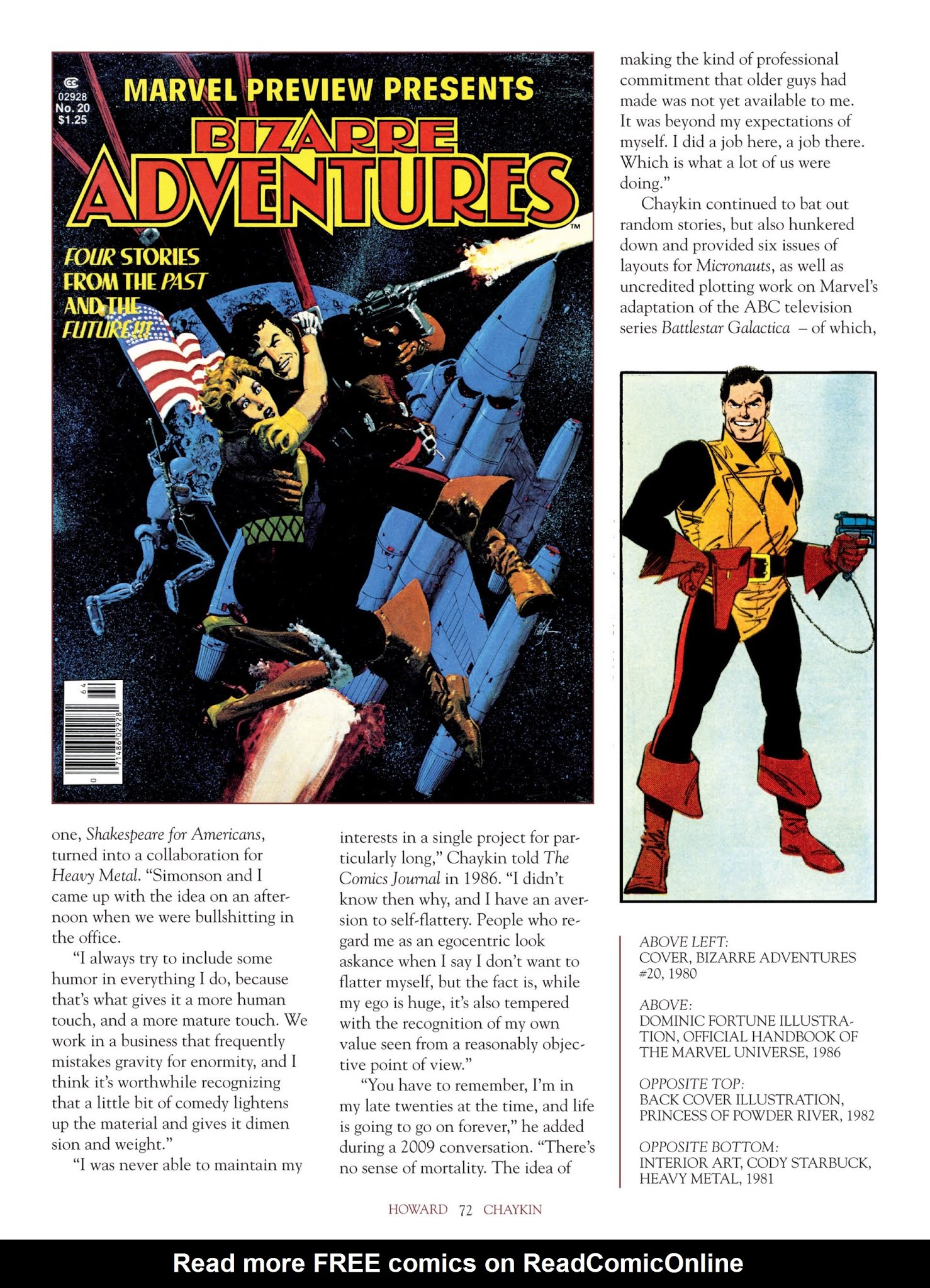 Read online The Art of Howard Chaykin comic -  Issue # TPB (Part 1) - 73