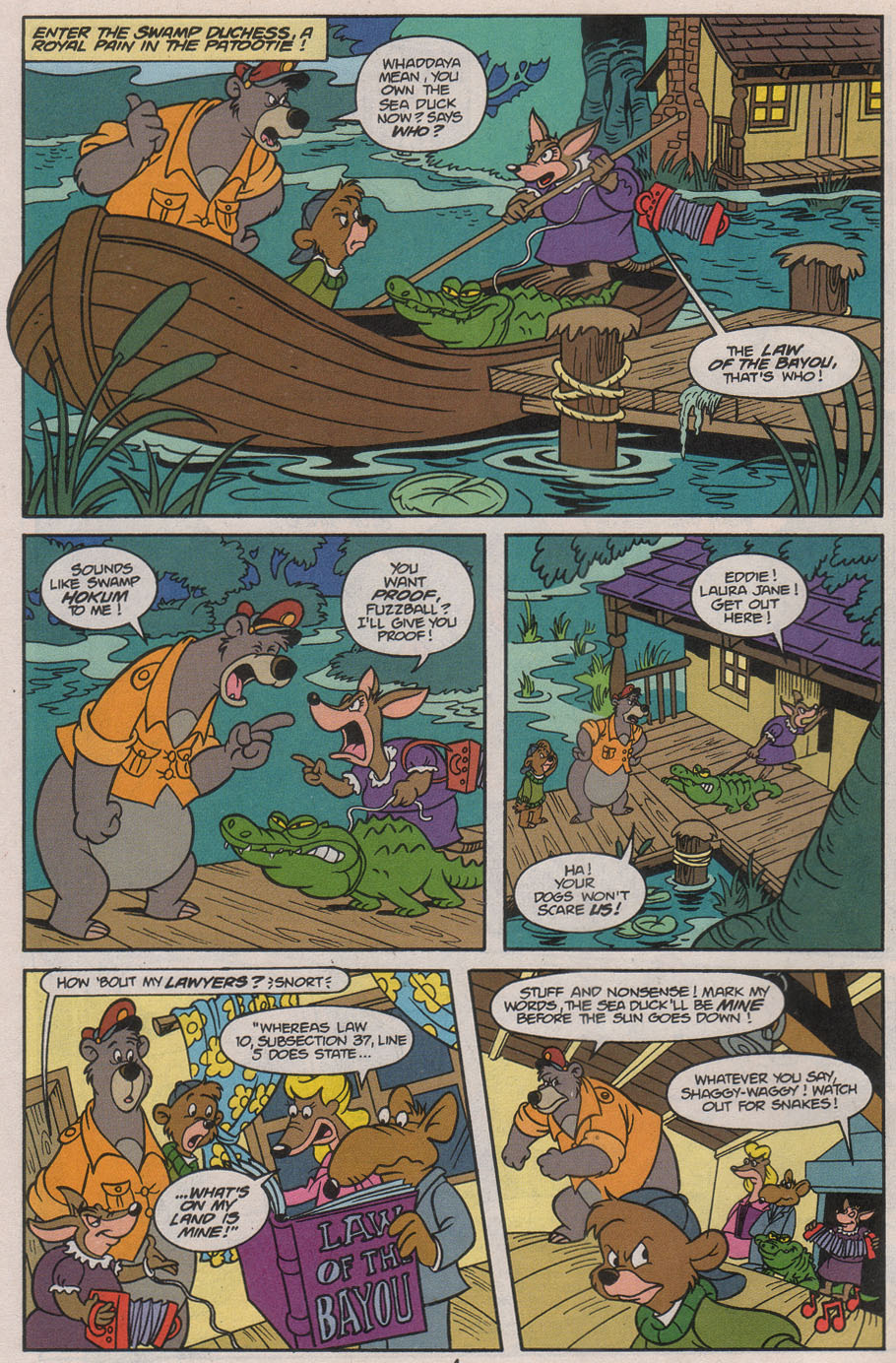 Read online The Disney Afternoon comic -  Issue #7 - 6