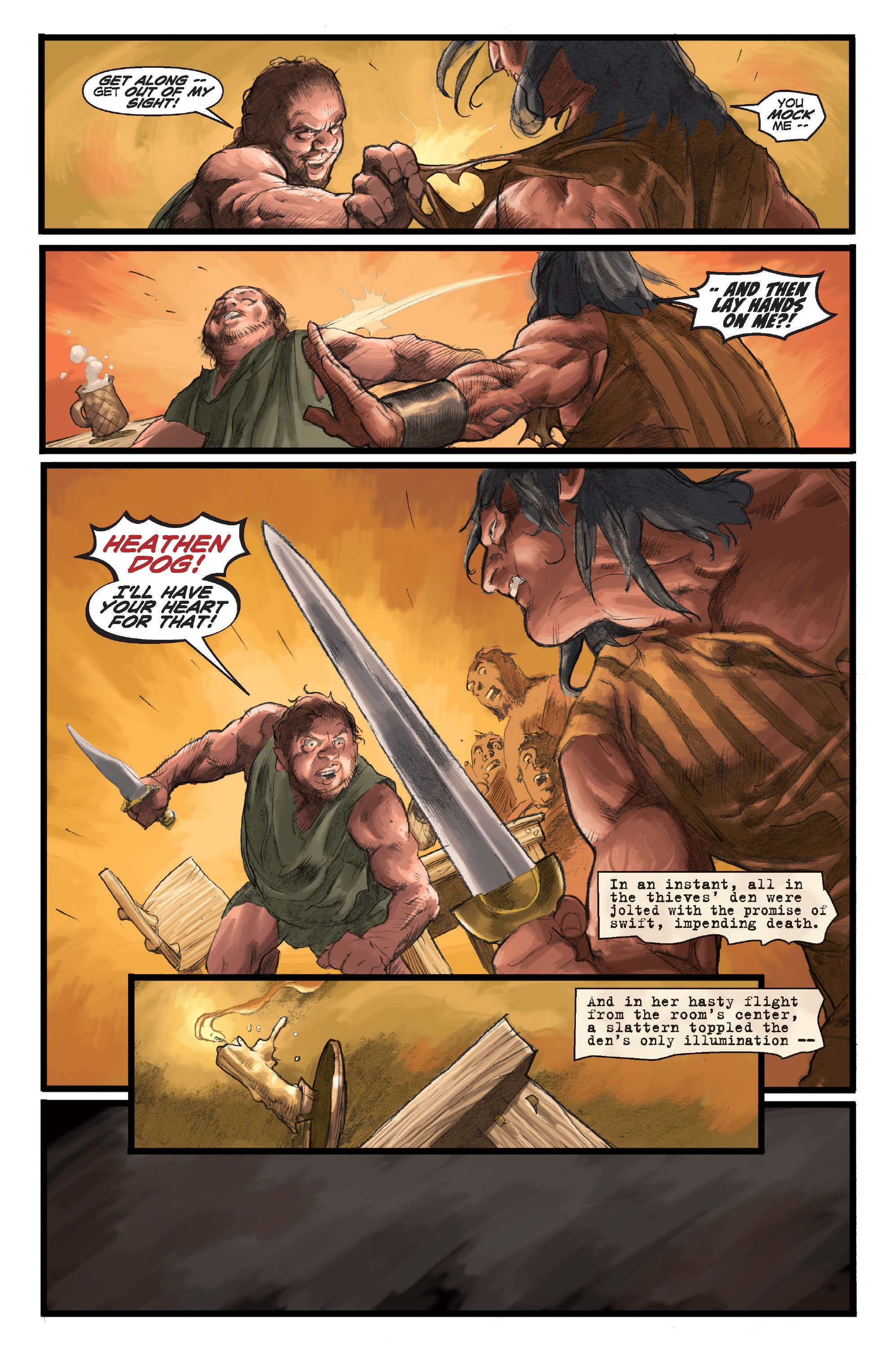 Read online Conan Chronicles Epic Collection comic -  Issue # TPB The Heart of Yag-Kosha (Part 1) - 13