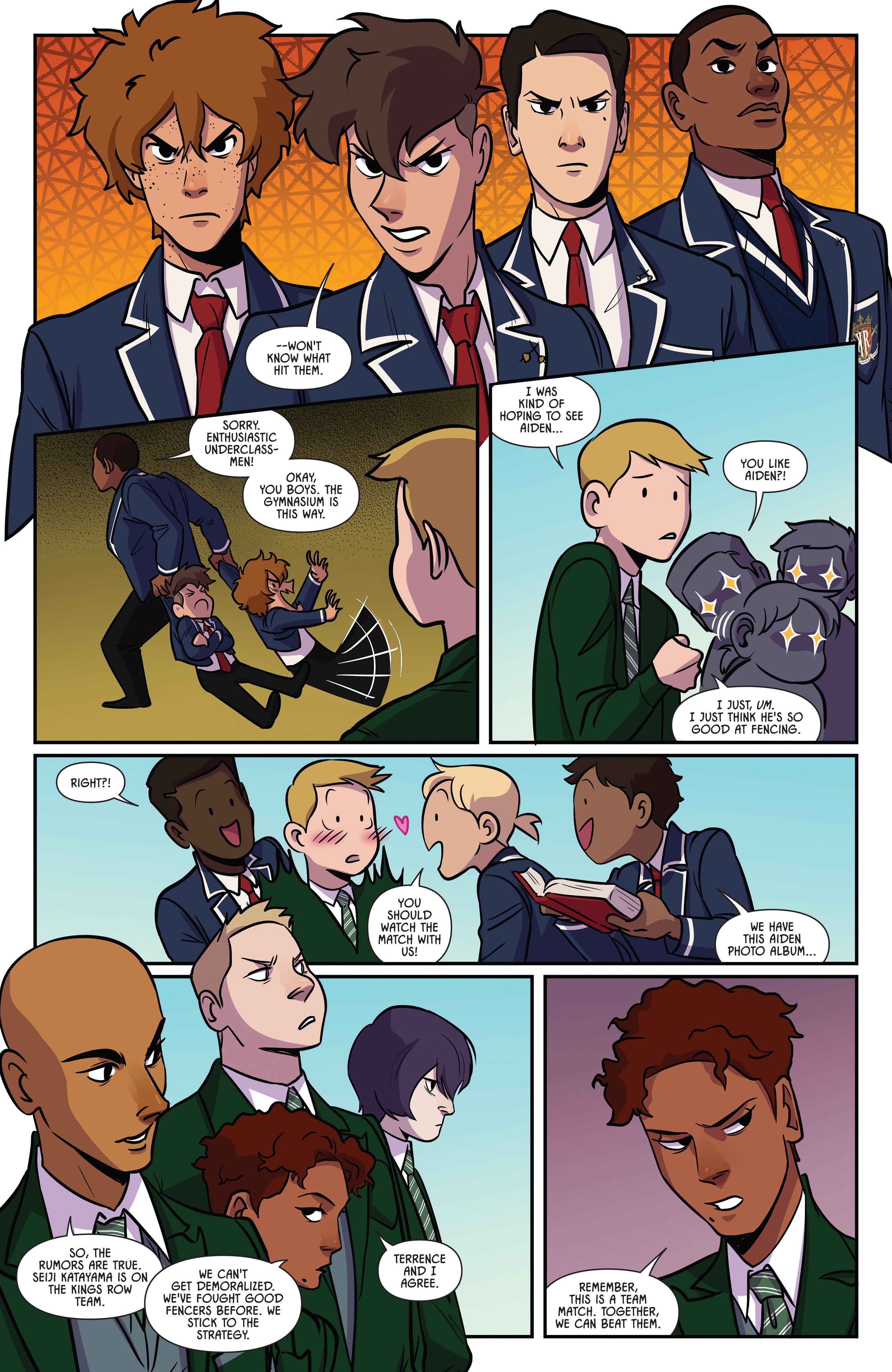 Read online Fence comic -  Issue # _TPB 4 - 42