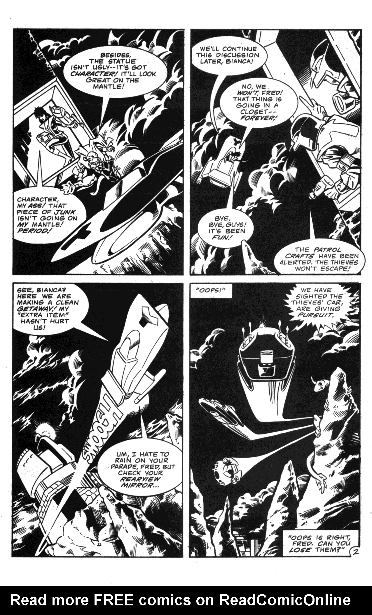 Read online Aristocratic Xtraterrestrial Time-Traveling Thieves comic -  Issue #3 - 4