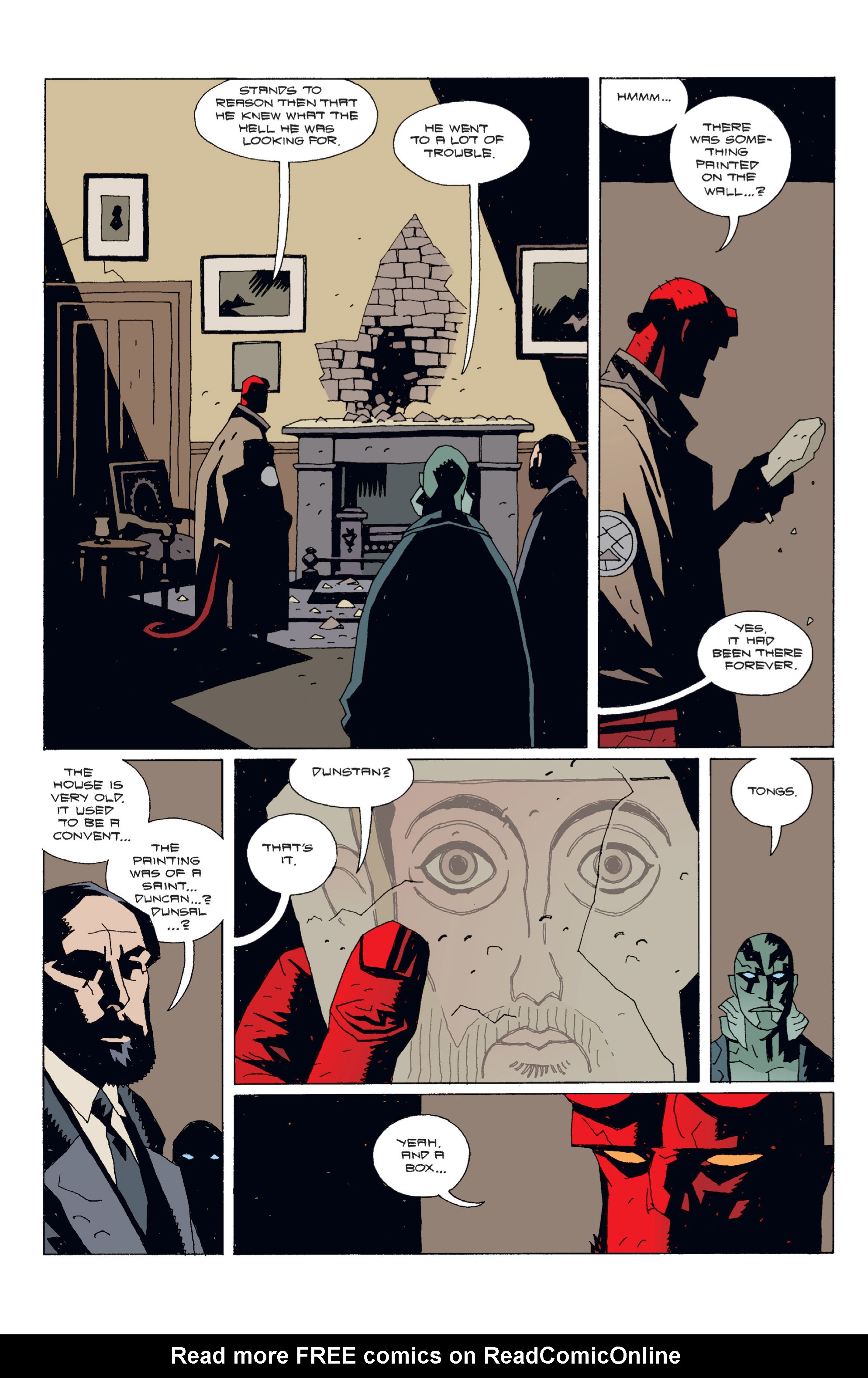 Read online Hellboy comic -  Issue #4 - 81