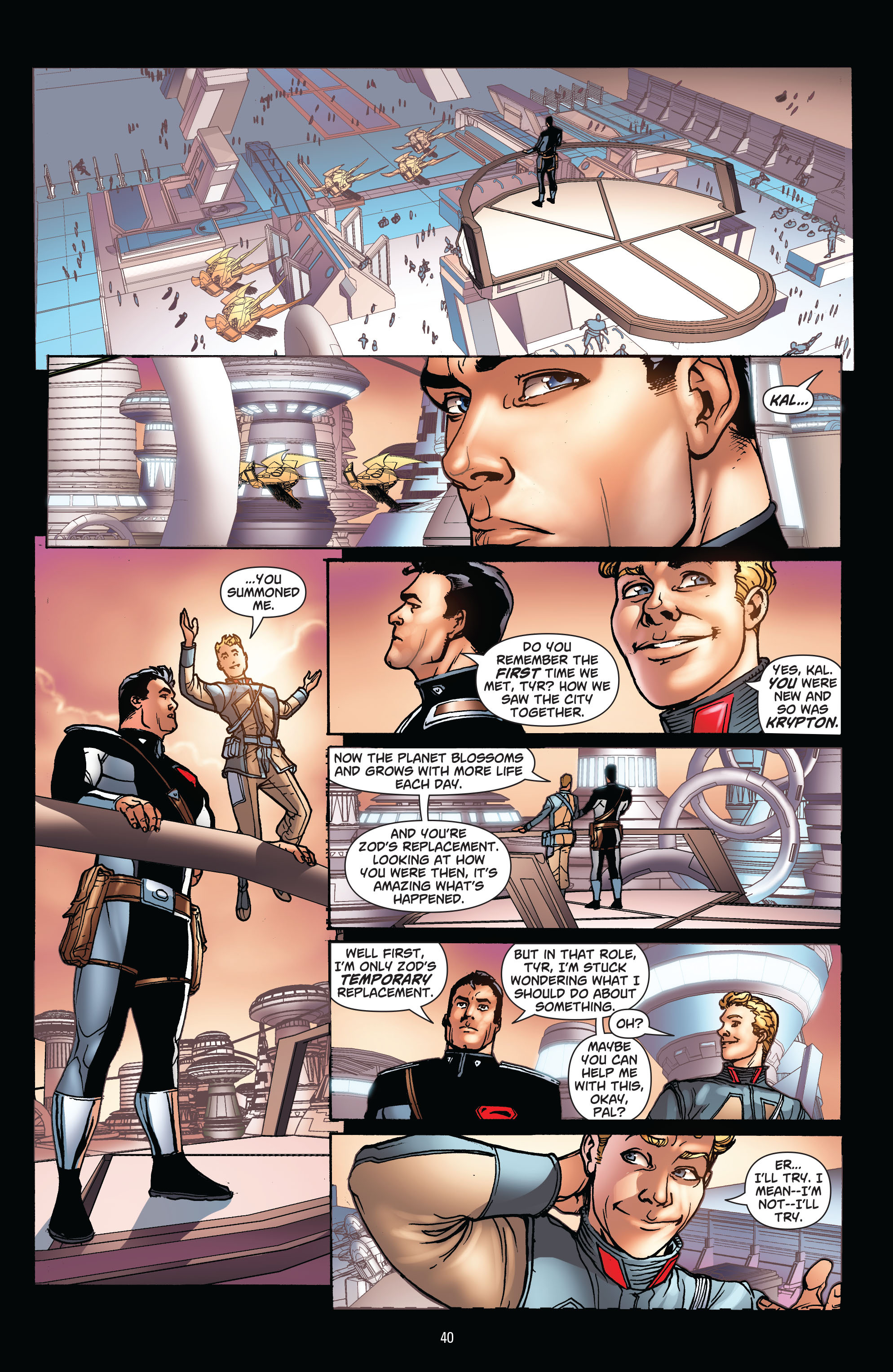 Read online Superman: New Krypton comic -  Issue # TPB 4 - 36