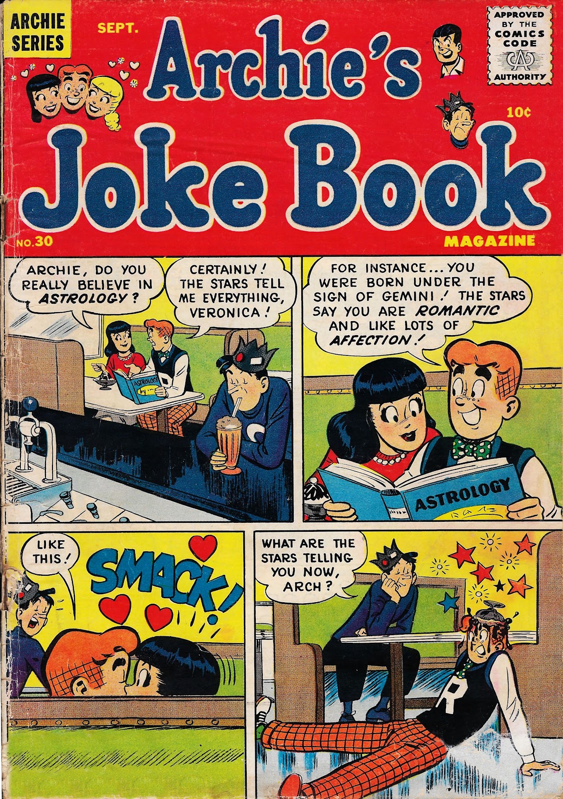 Archie's Joke Book Magazine issue 30 - Page 1