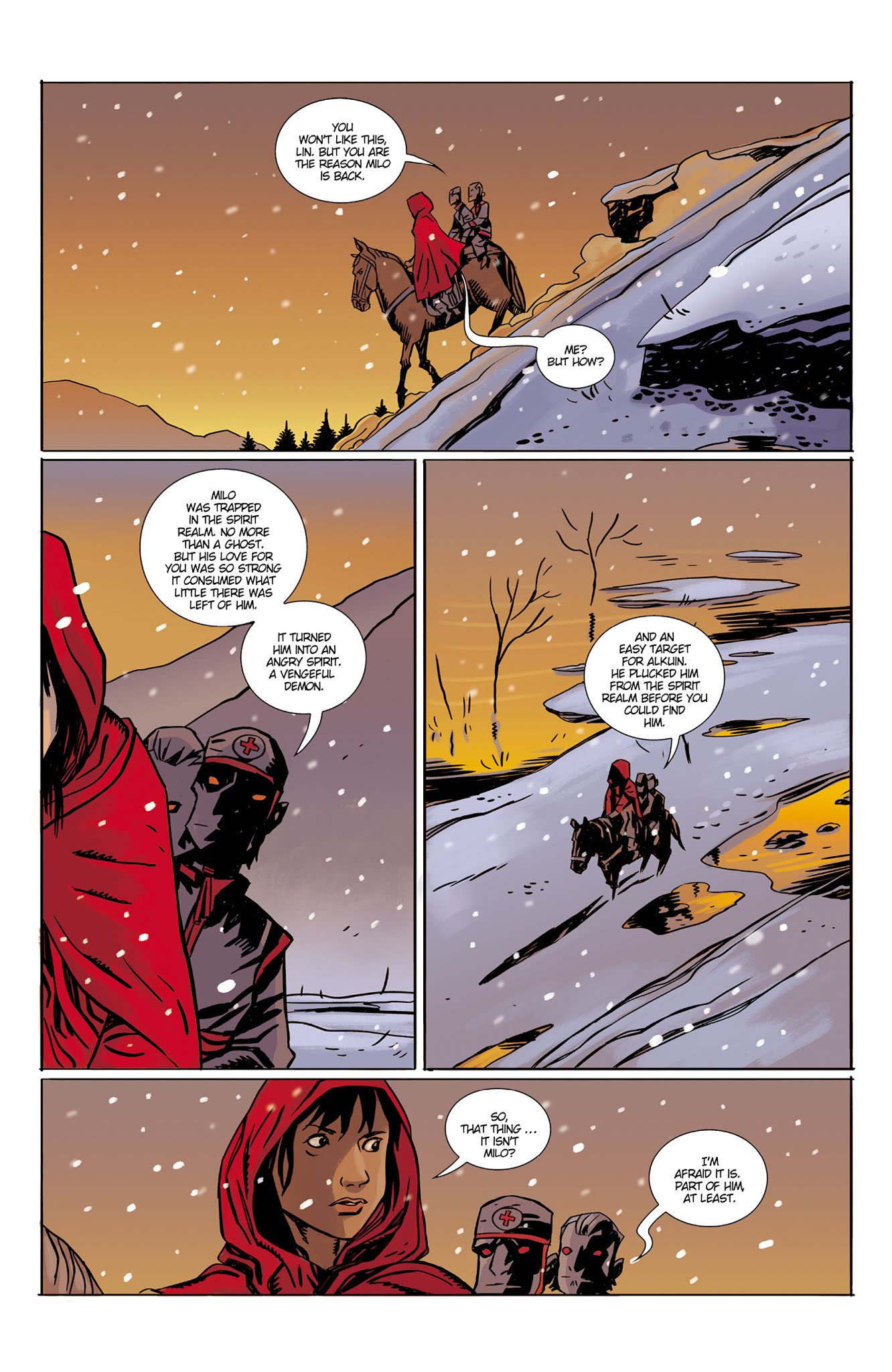 Read online The Portent: Ashes comic -  Issue # TPB - 101